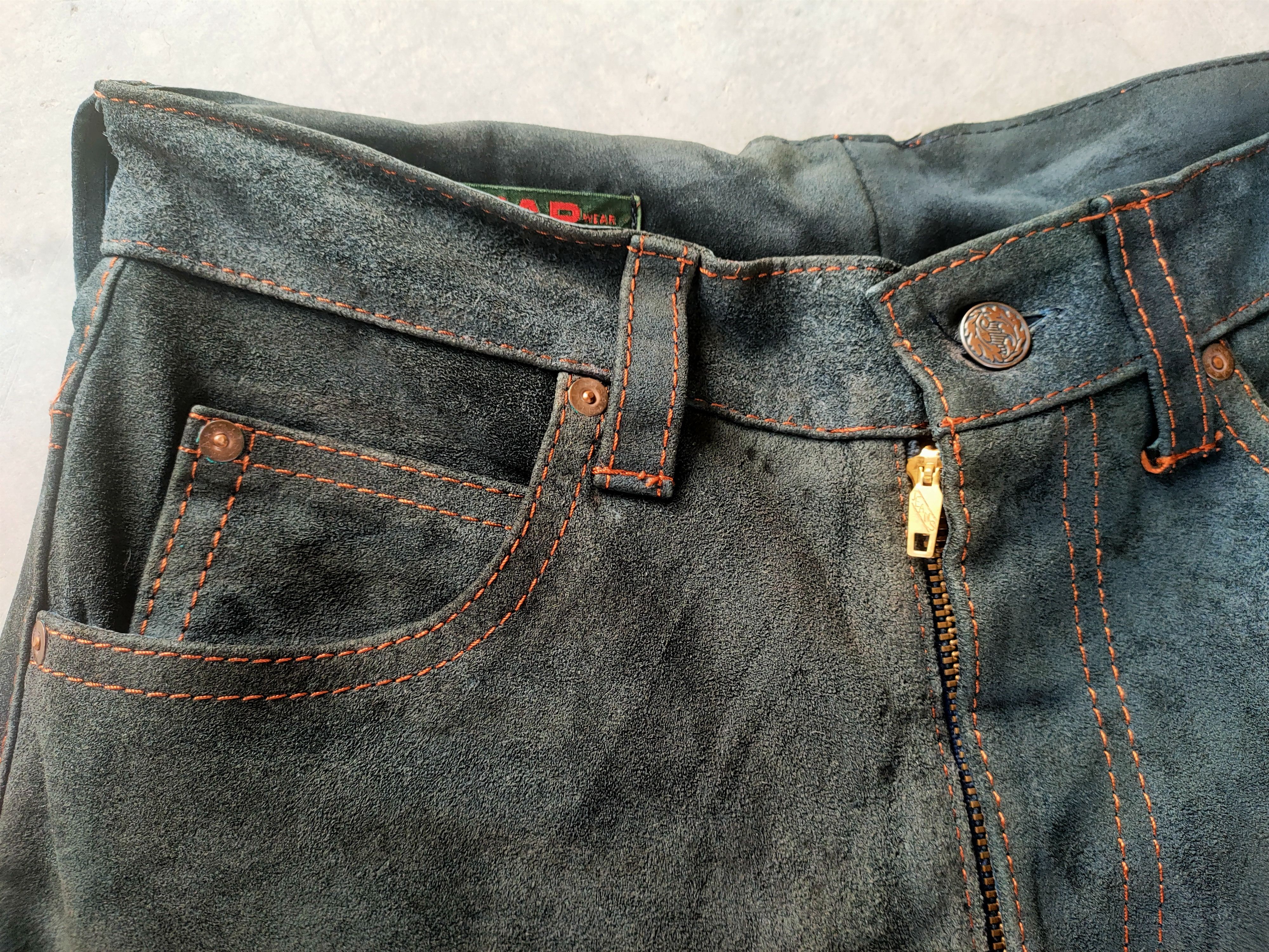 Genuine Leather NAP Leather Flare Pant Size US 29 - 4 Thumbnail