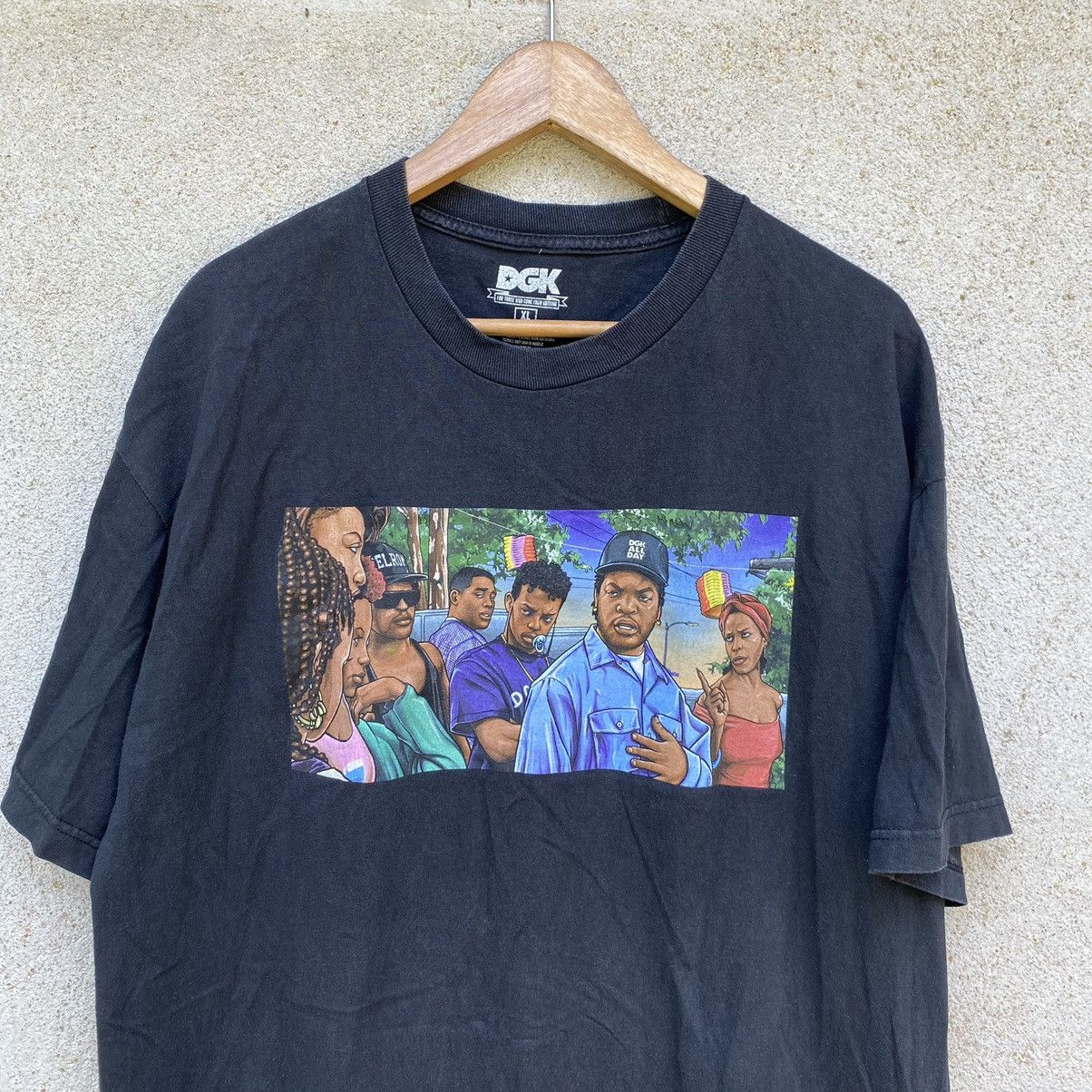 DGK Thrashed Faded Vintage Y2K DGK Ice Cube ERD GRUNGE TEE Size US XL / EU 56 / 4 - 1 Thumbnail