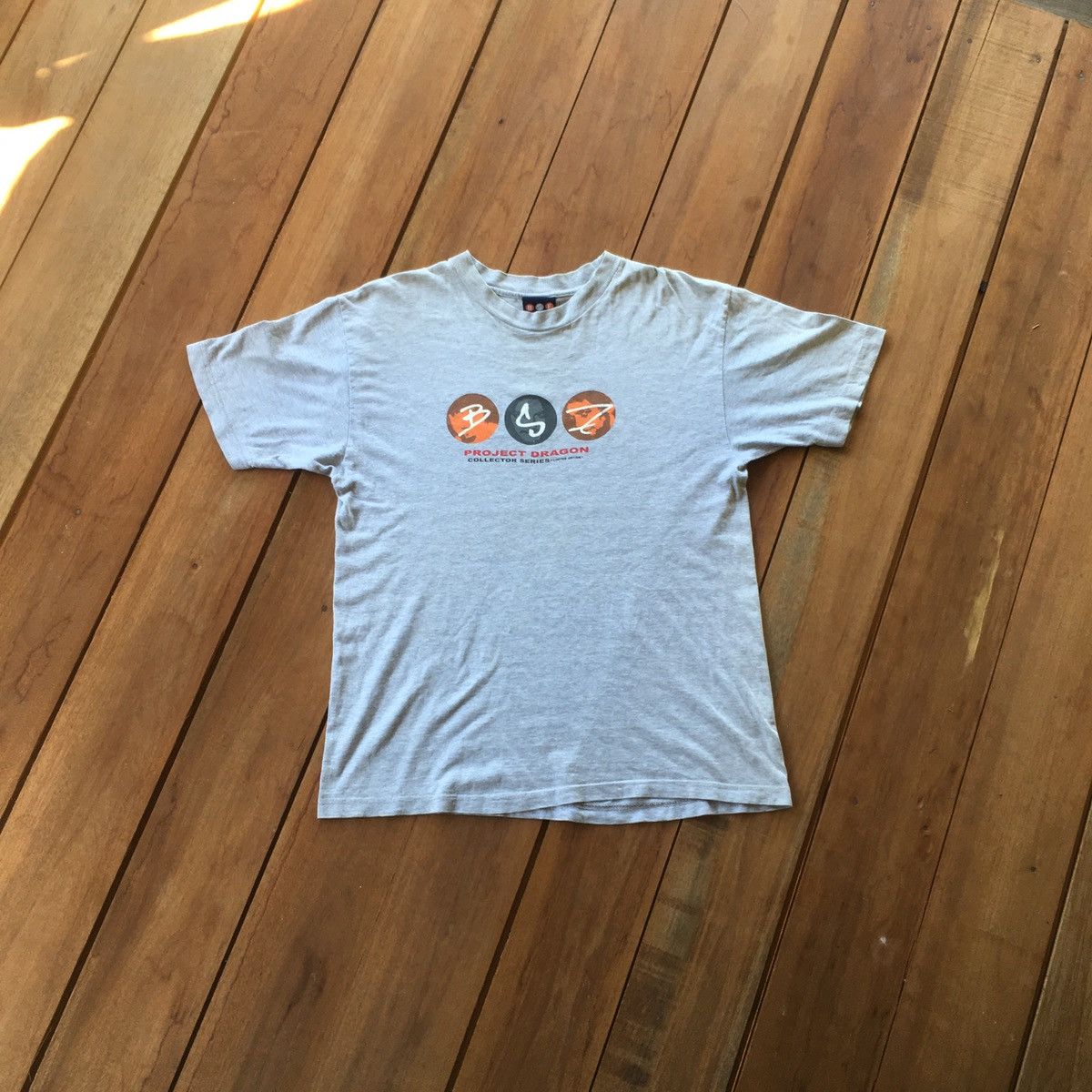 Futura Thrashed Faded Vintage Futura Project Dragon ERD GRUNGE TEE Size US M / EU 48-50 / 2 - 2 Thumbnail
