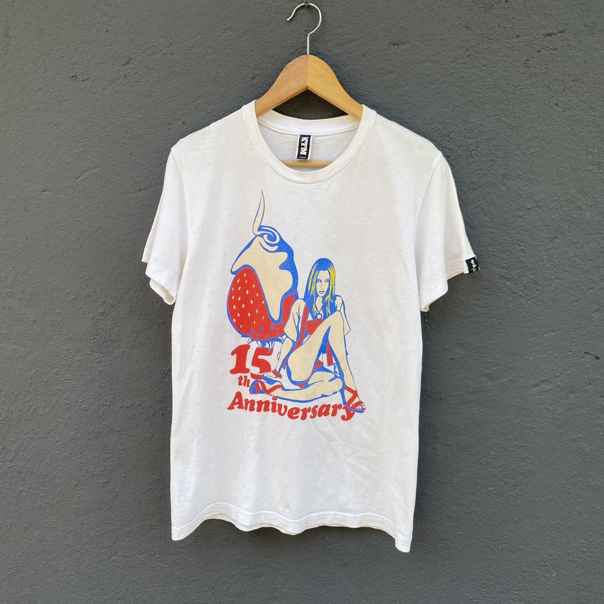 Japanese Brand Thrashed Vintage Y2K KTM ERD GRUNGE HOOKUPS TEE Size US M / EU 48-50 / 2 - 1 Thumbnail