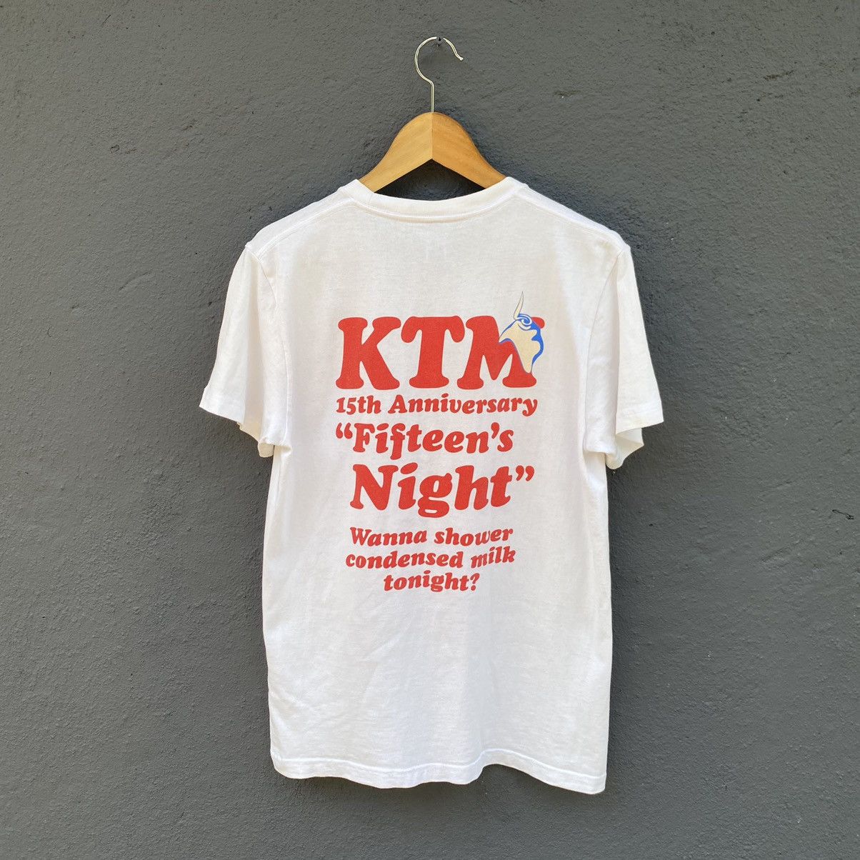 Japanese Brand Thrashed Vintage Y2K KTM ERD GRUNGE HOOKUPS TEE Size US M / EU 48-50 / 2 - 2 Thumbnail