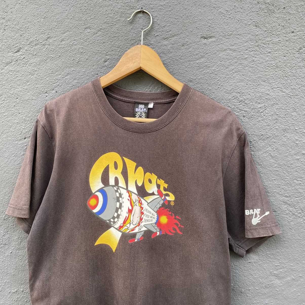 Cartoon Network Thrashed Faded Vintage Brat John Shelley ERD GRUNGE TEE Size US L / EU 52-54 / 3 - 2 Thumbnail