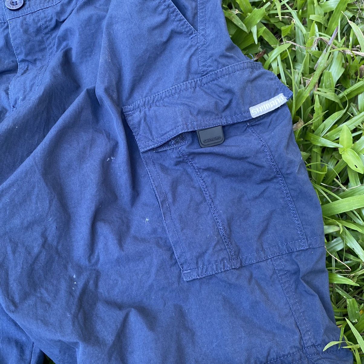 Vintage Thrashed Vintage Shimano Fish Series Cargo ERD GRUNGE PANT Size US 36 / EU 52 - 8 Thumbnail