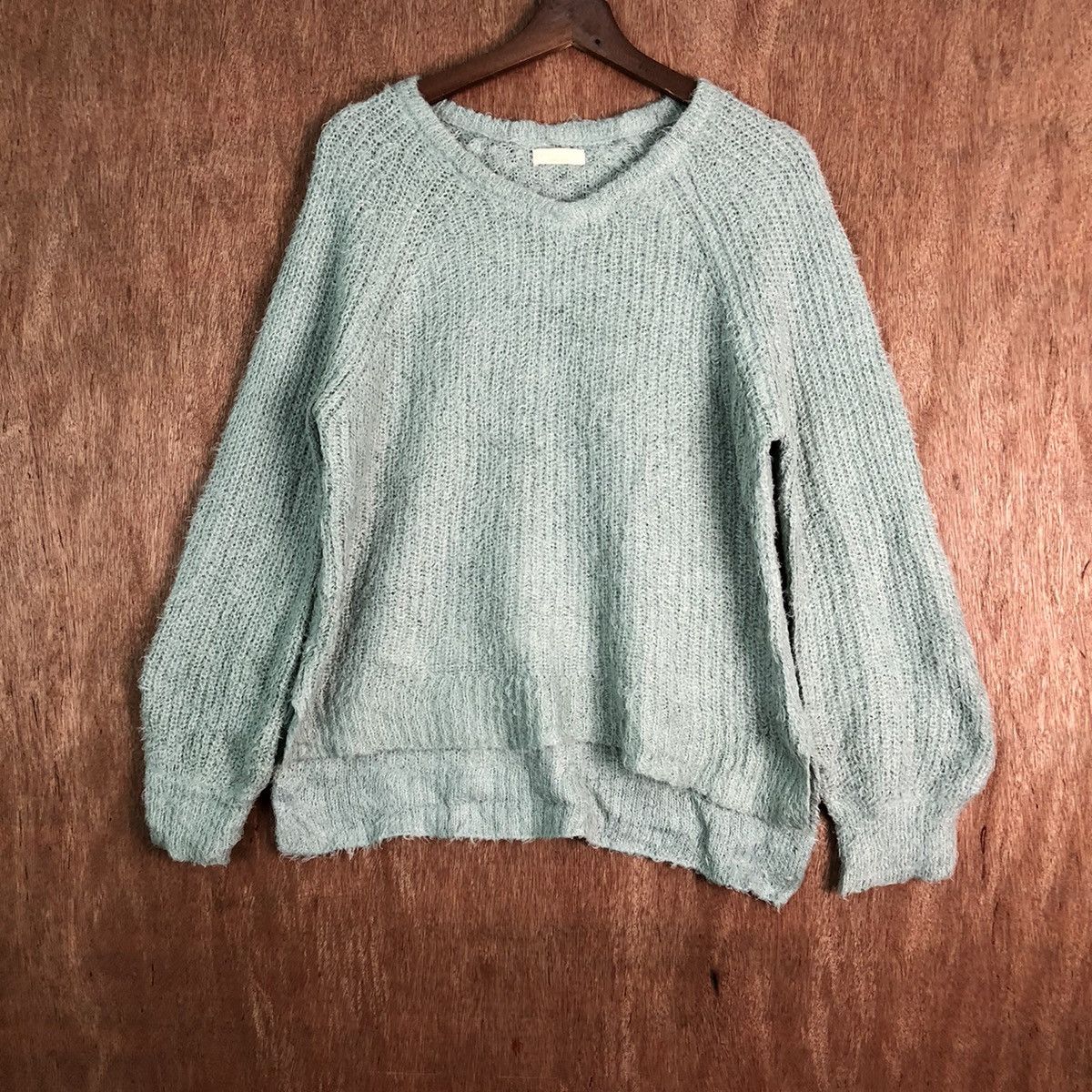 Grailed Earth Music Econology Shag Shaggy Fur Mohair Knitwear #6563 Size US M / EU 48-50 / 2 - 3 Thumbnail