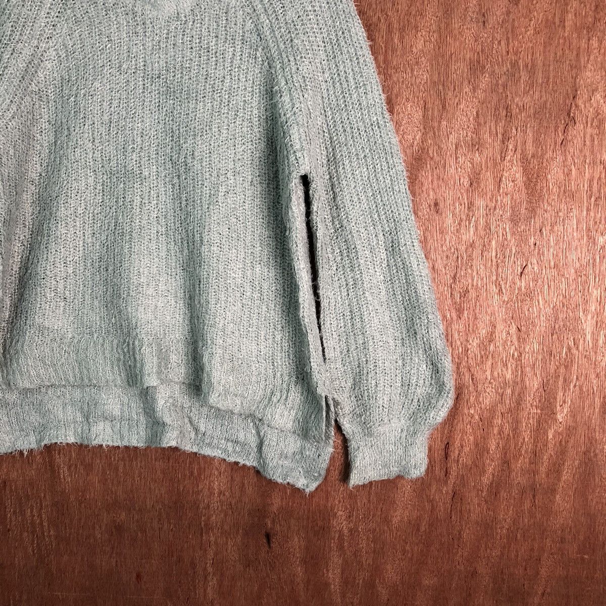 Grailed Earth Music Econology Shag Shaggy Fur Mohair Knitwear #6563 Size US M / EU 48-50 / 2 - 5 Thumbnail