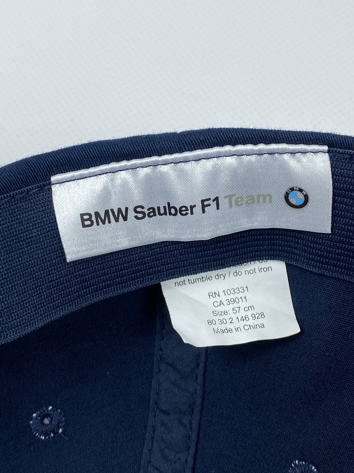 BMW 🔥LASTDROP🔥 2009 Sauber F1 Team Spandex Power Cap Hat Size ONE SIZE - 8 Thumbnail
