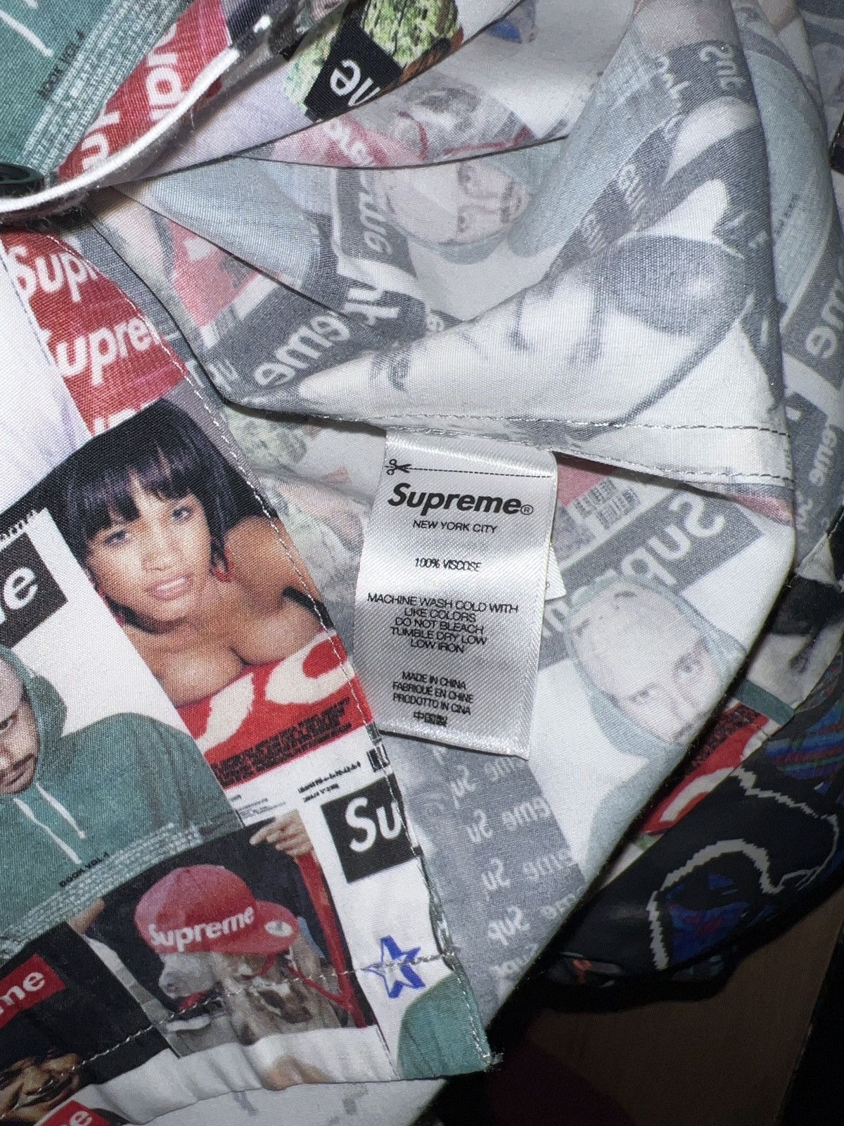 Supreme Supreme Magazine S/S Shirt | Grailed