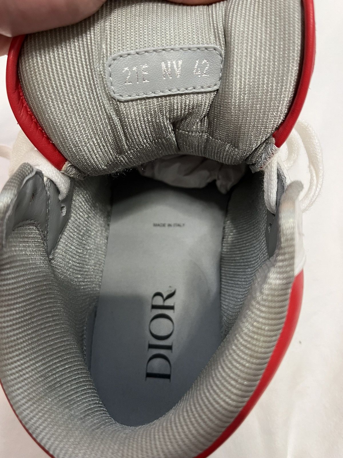 Dior Dior High Top Sneaker Size US 9 / EU 42 - 7 Thumbnail