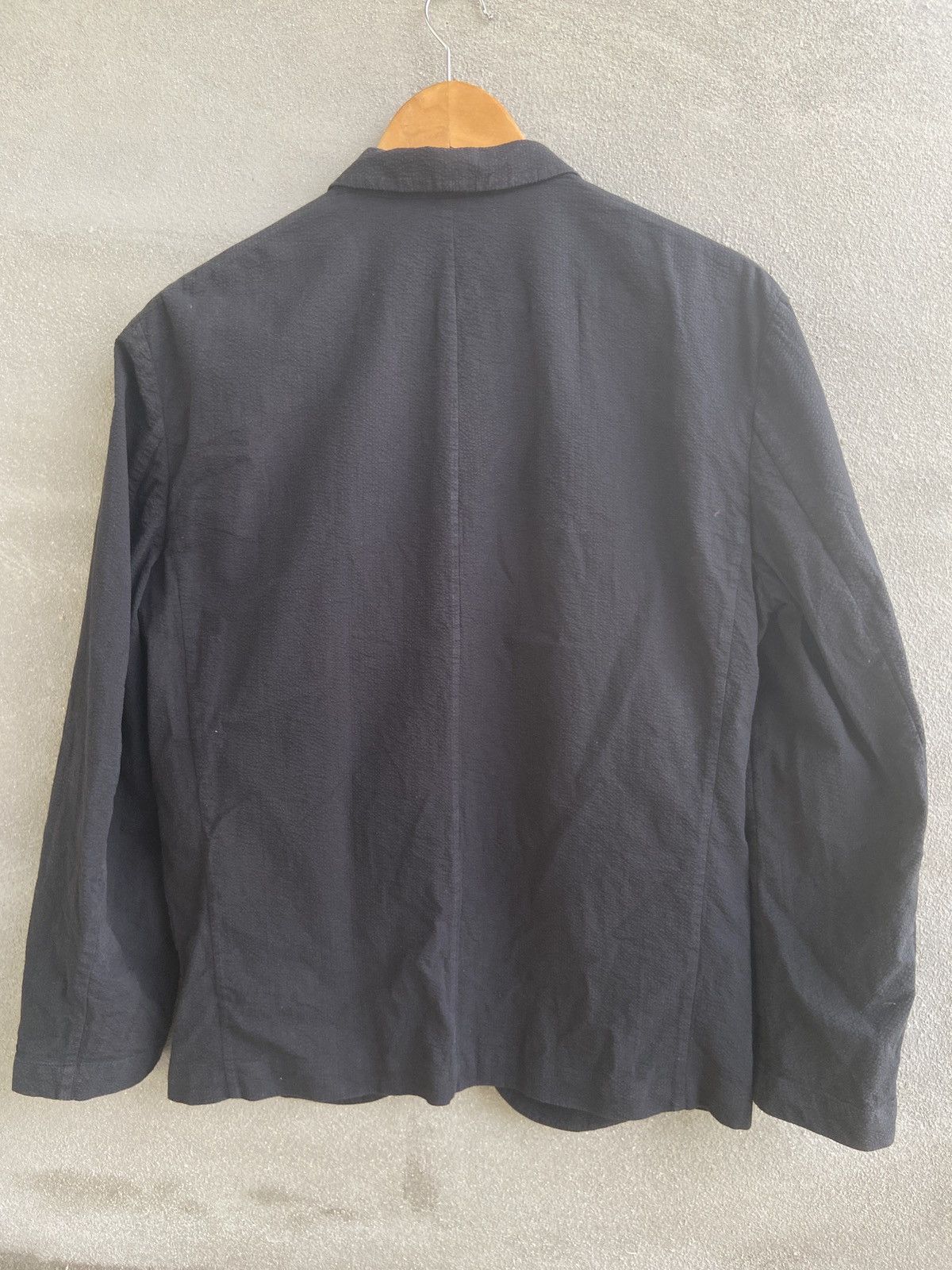 Japanese Brand Uniqlo and Lemaire Button Up Worker Blazer Jacket Size US M / EU 48-50 / 2 - 2 Thumbnail