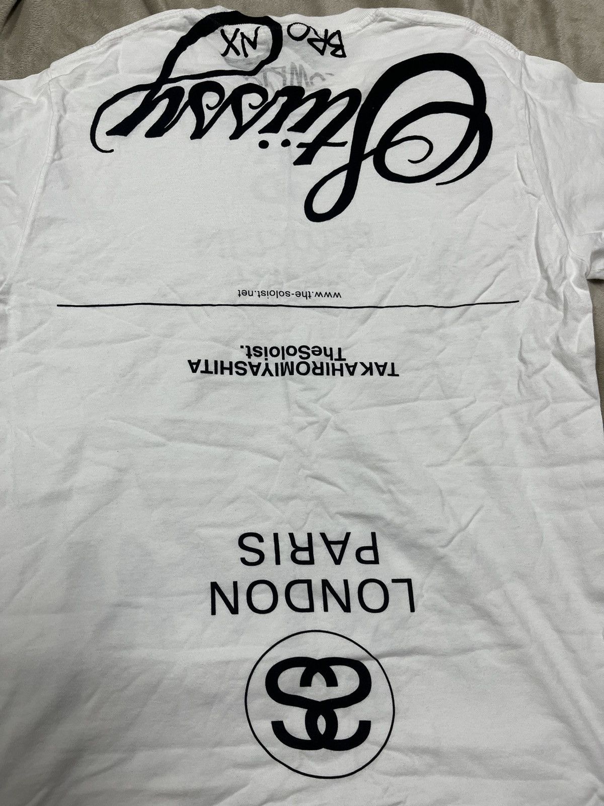 stussy × Takahiro Miyashita the soloist Stussy x Takahiro Miyashita The Soloist World Tour Collection T