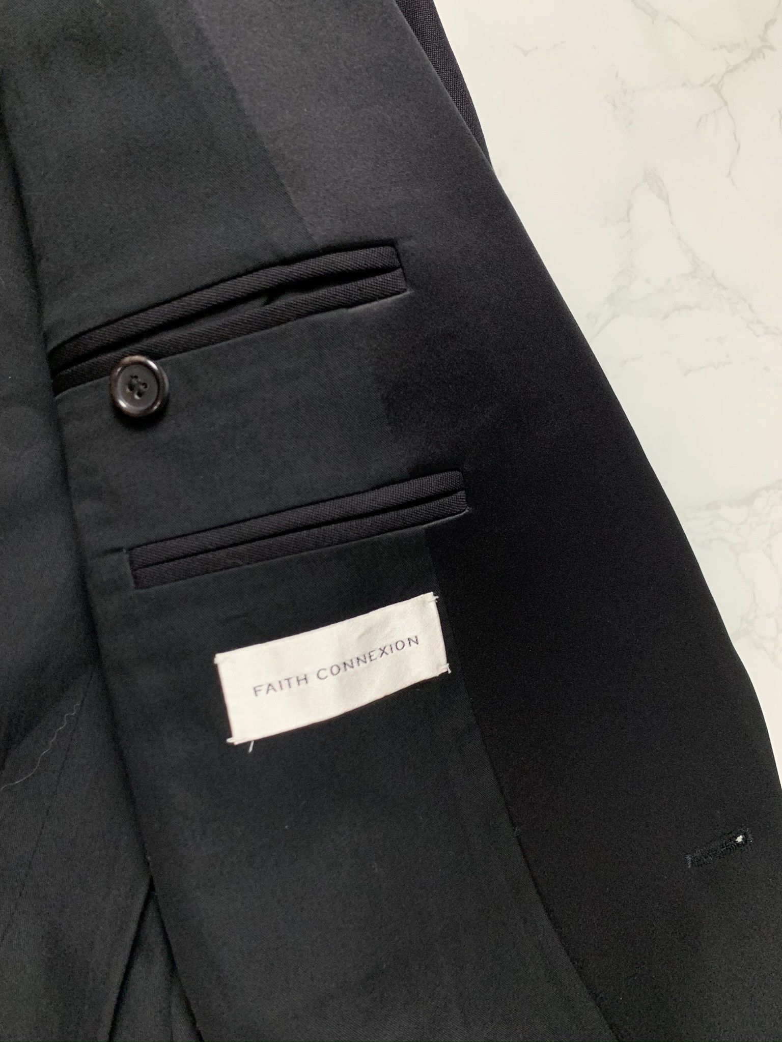 Faith Connexion 🔥80% OFF🔥 [SALE] Faith Connexion Black Blazer Suit Size US L / EU 52-54 / 3 - 8 Thumbnail