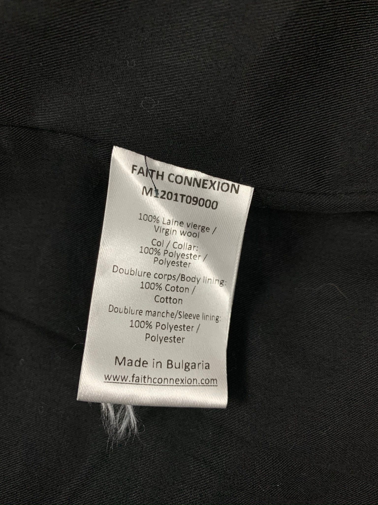 Faith Connexion 🔥80% OFF🔥 [SALE] Faith Connexion Black Blazer Suit Size US L / EU 52-54 / 3 - 7 Thumbnail