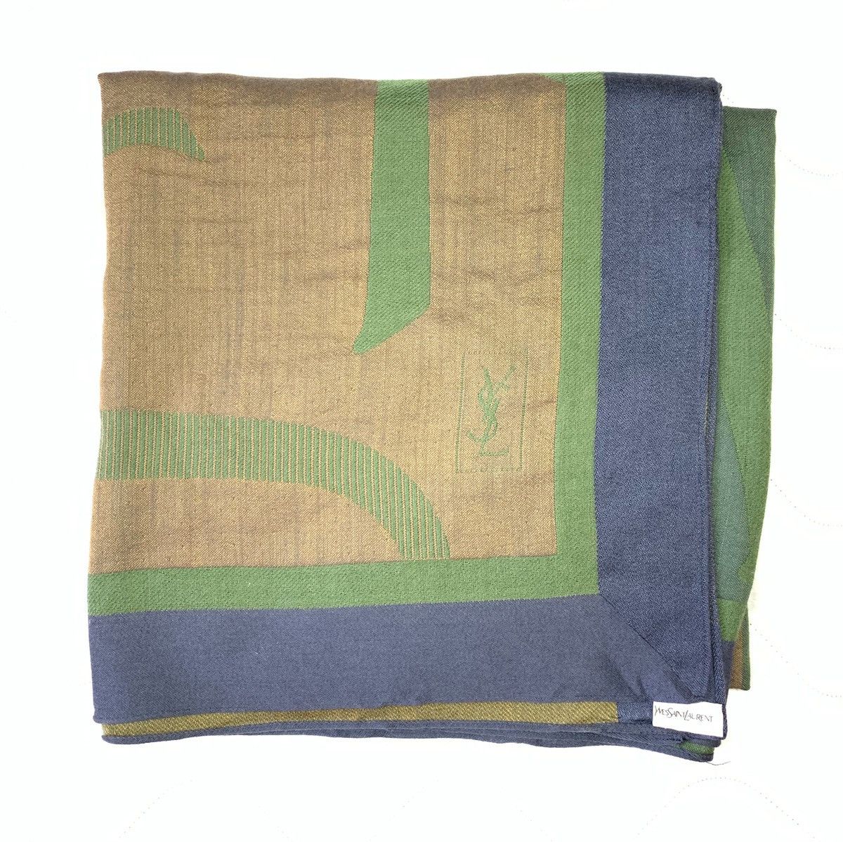 Other Yves Saint Lauren YSL Monogram Luxury Scarf Shawl Size ONE SIZE - 4 Thumbnail