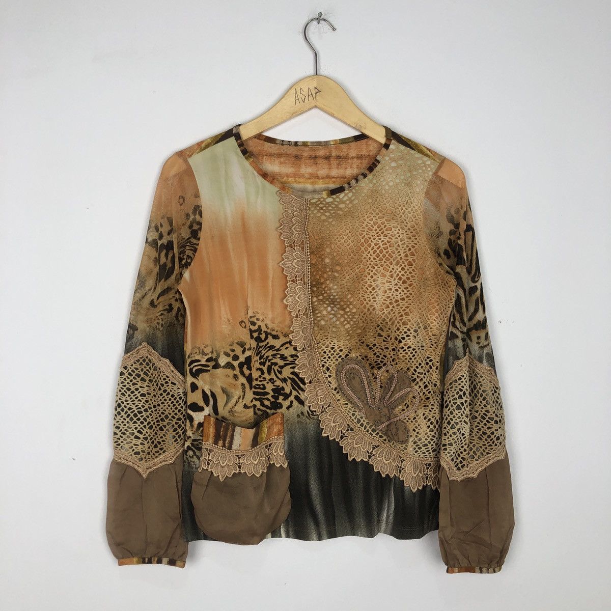 Vintage Art Mesh Jean Paul Gaultier Style