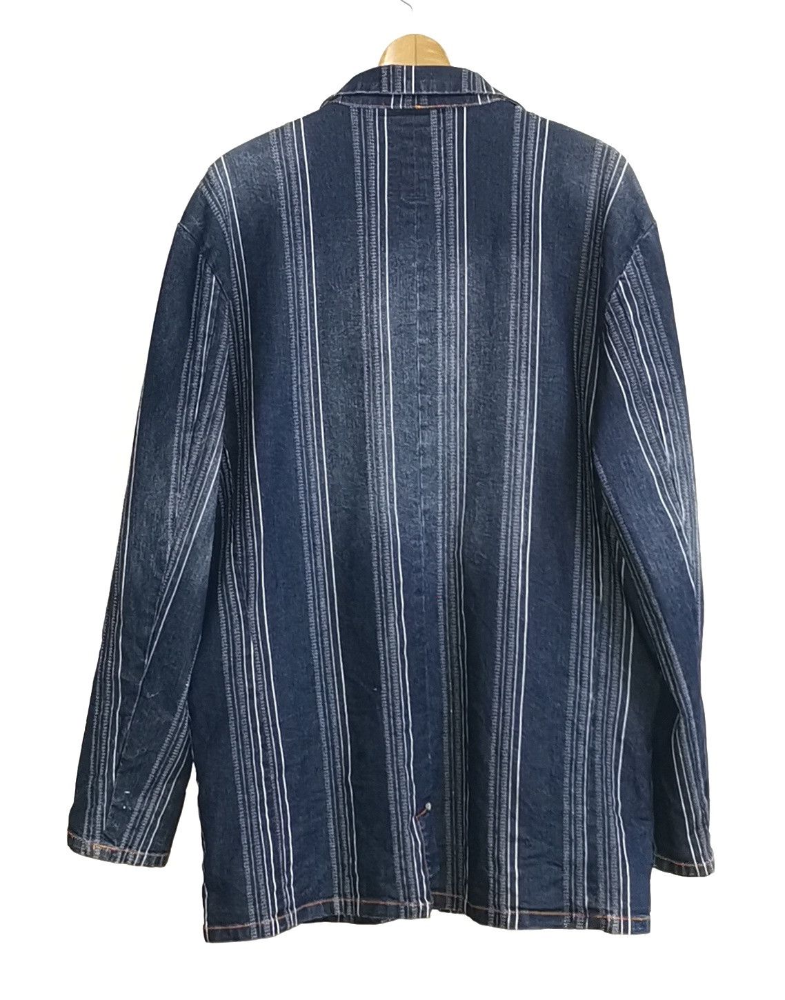 Flannel Karl Kani Denim Blazer Jacket Size US M / EU 48-50 / 2 - 2 Thumbnail