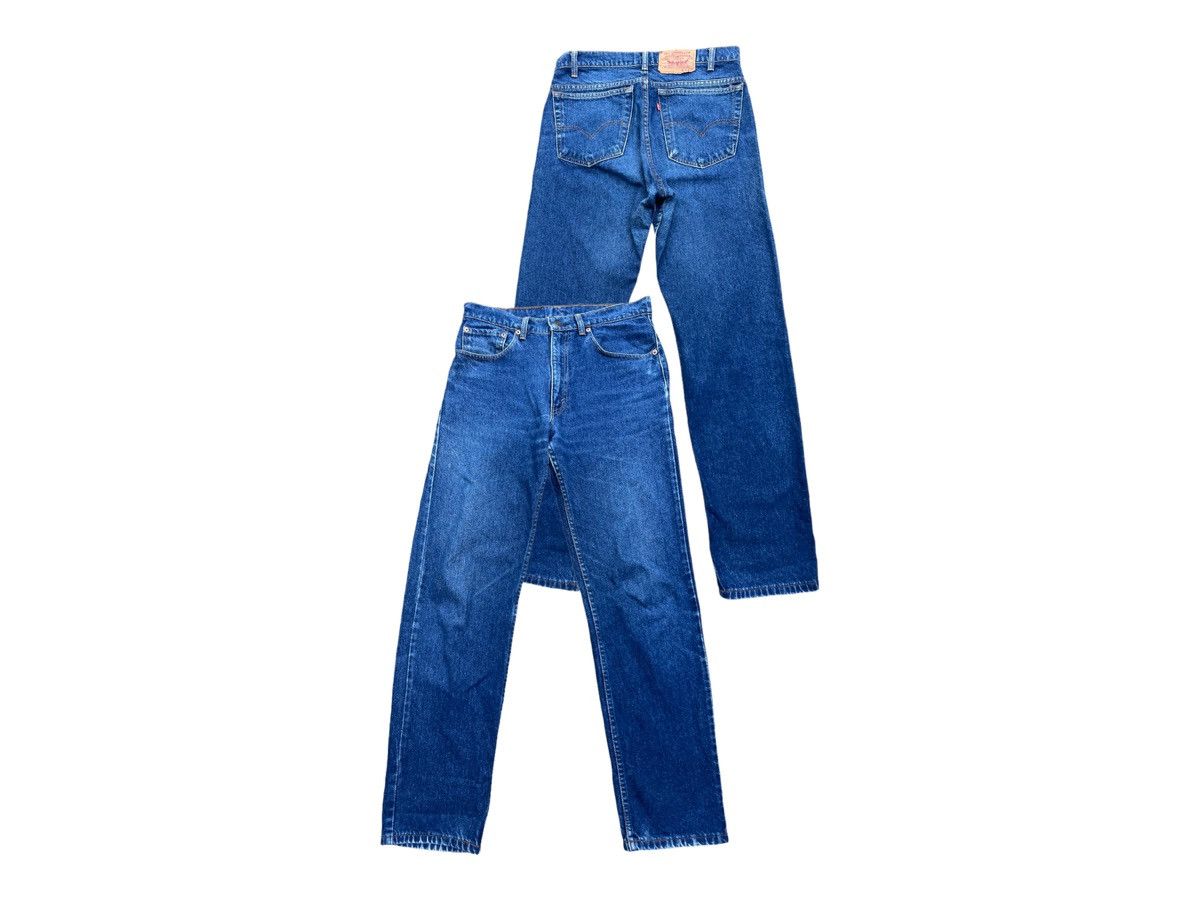 Levi's Vintage 90s Levis 505 Straight Cut Denim Jeans 33x31.5 Size US 33 - 1 Thumbnail