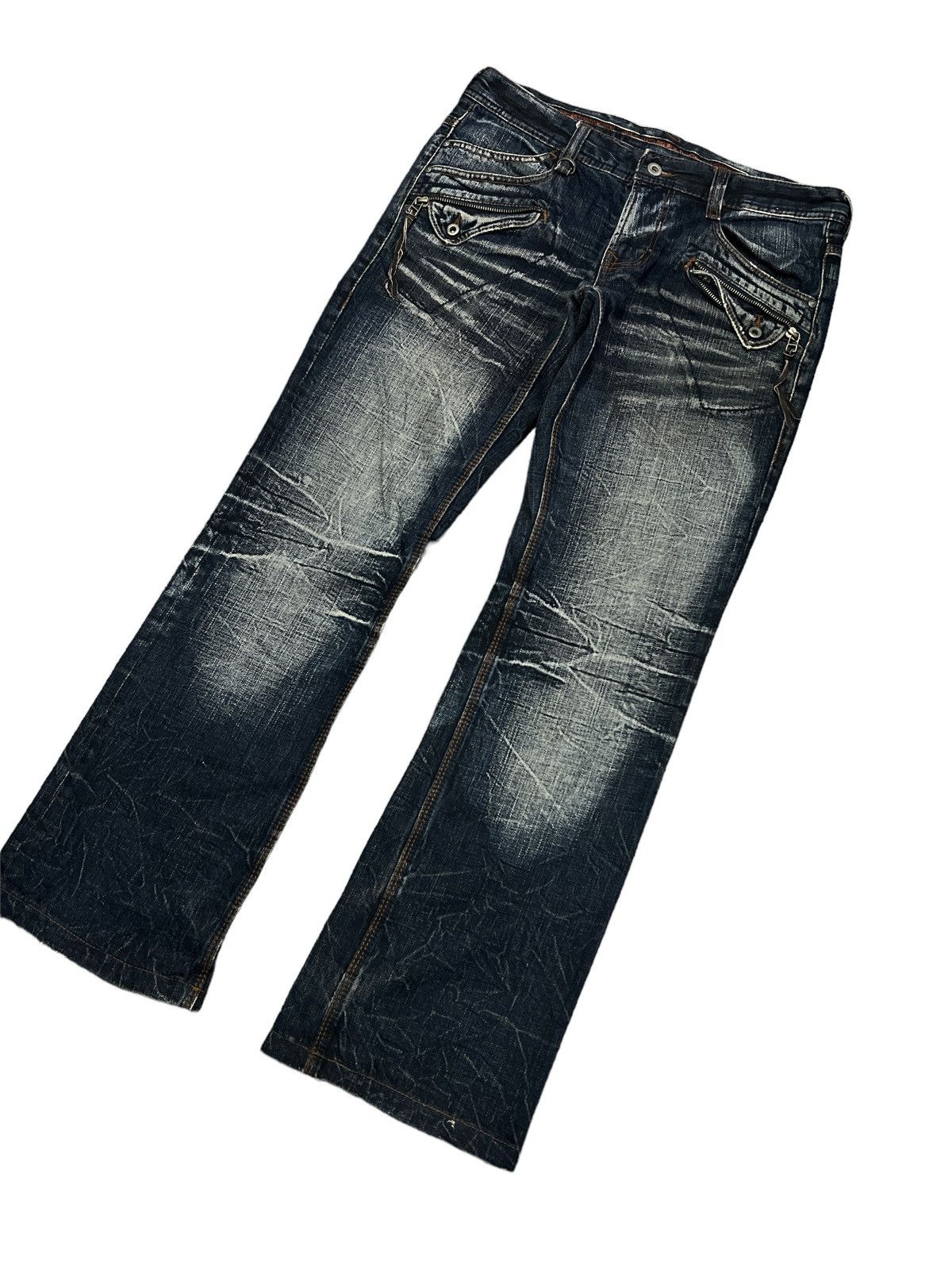 Japanese Brand × Matsuda NICOLE CLUB FOR MEN DISTRESSED DENIM PANT Size US 31 - 5 Thumbnail
