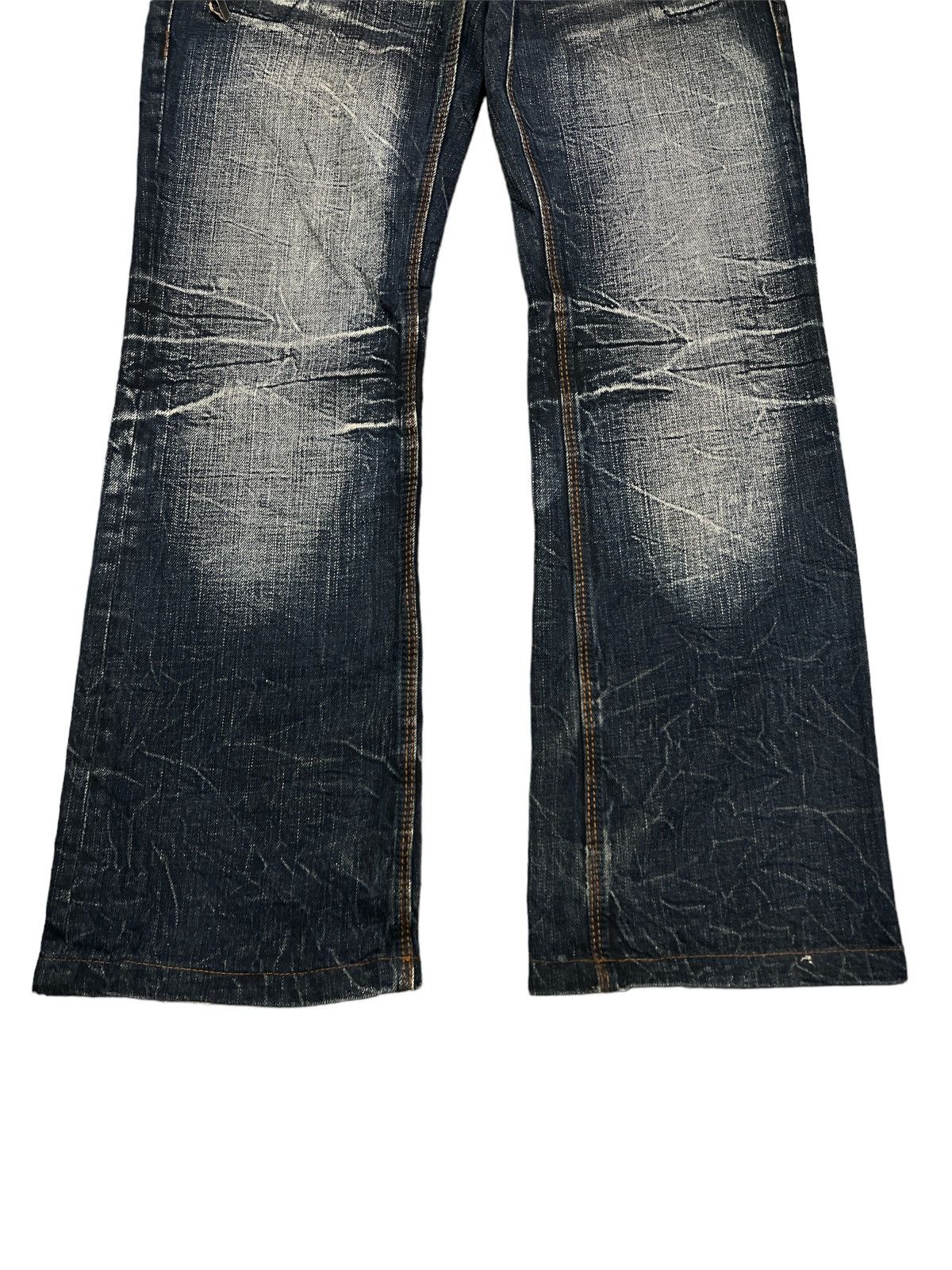 Japanese Brand × Matsuda NICOLE CLUB FOR MEN DISTRESSED DENIM PANT Size US 31 - 4 Thumbnail
