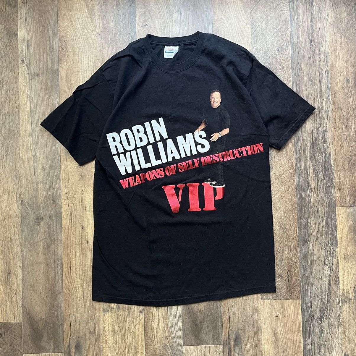 Vintage crazy 2003 robin williams weapons of self destruction vip m