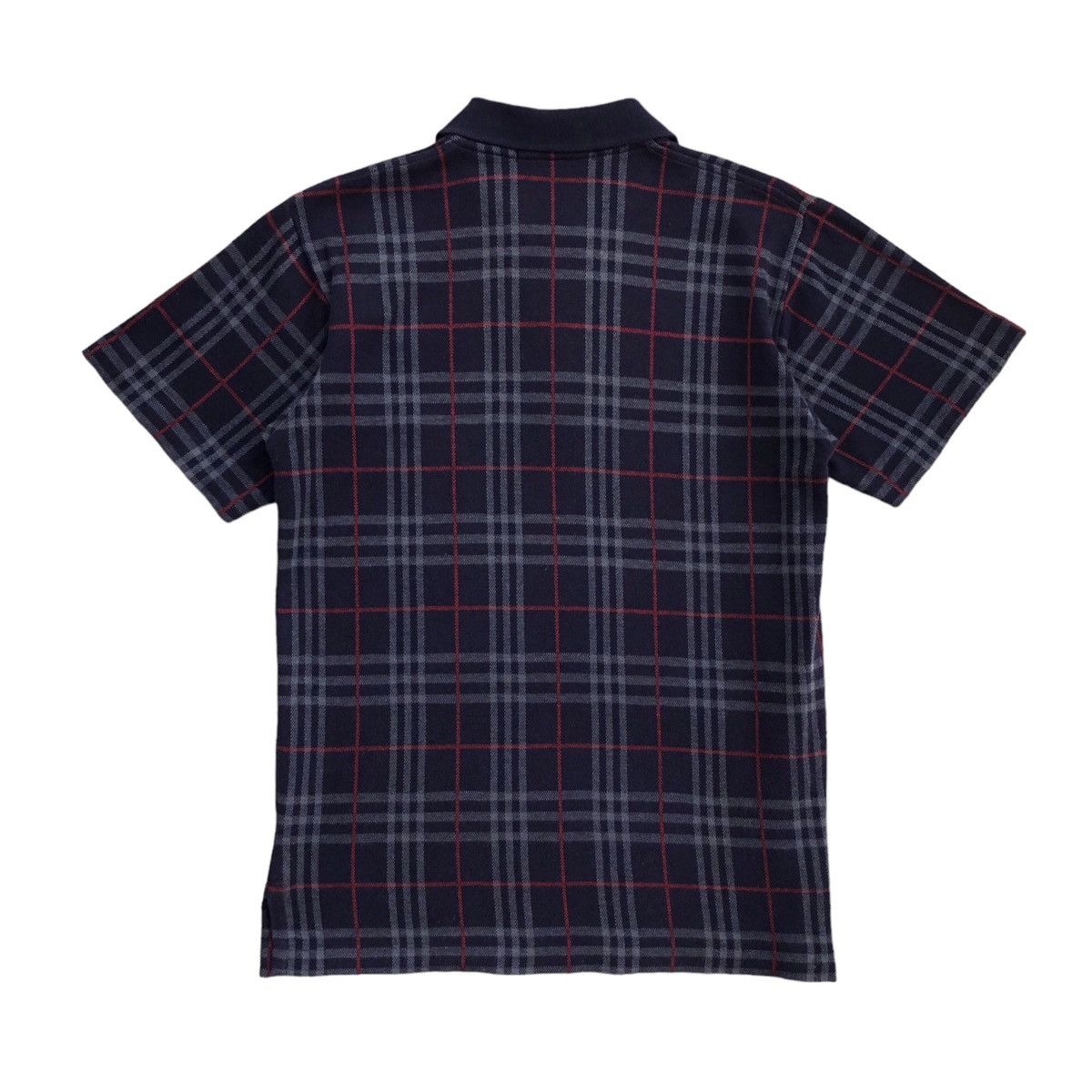 Burberry intage 90s Burberrys Checked Polo Tee Size US S / EU 44-46 / 1 - 2 Thumbnail