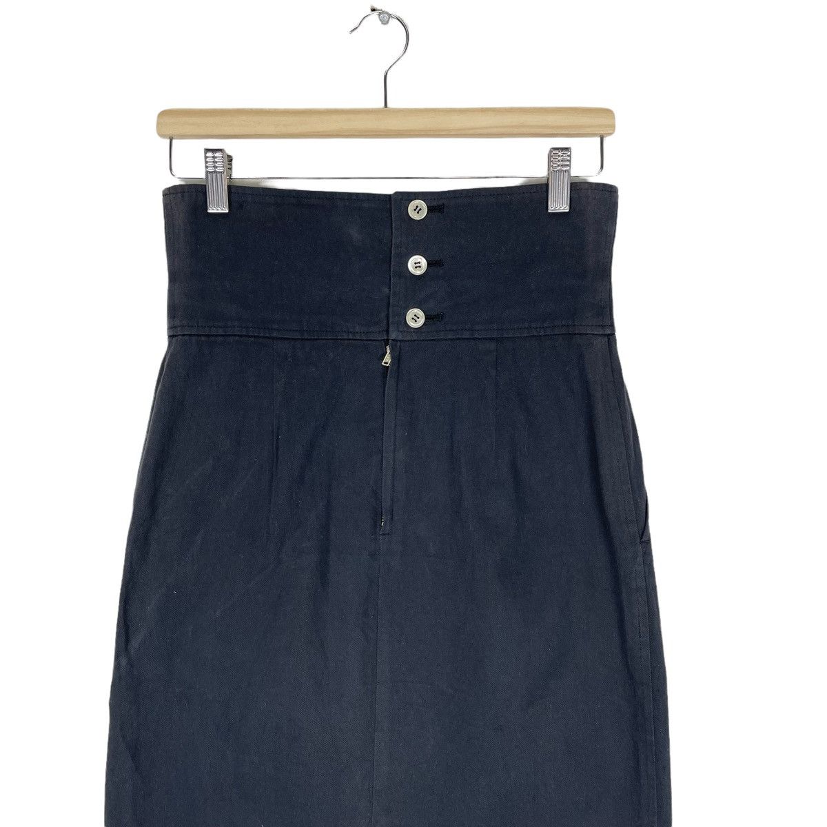 Comme des Garcons 🌟CDG TRICOT BUTTON LONG SKIRTS Size 28" / US 6 / IT 42 - 2 Thumbnail