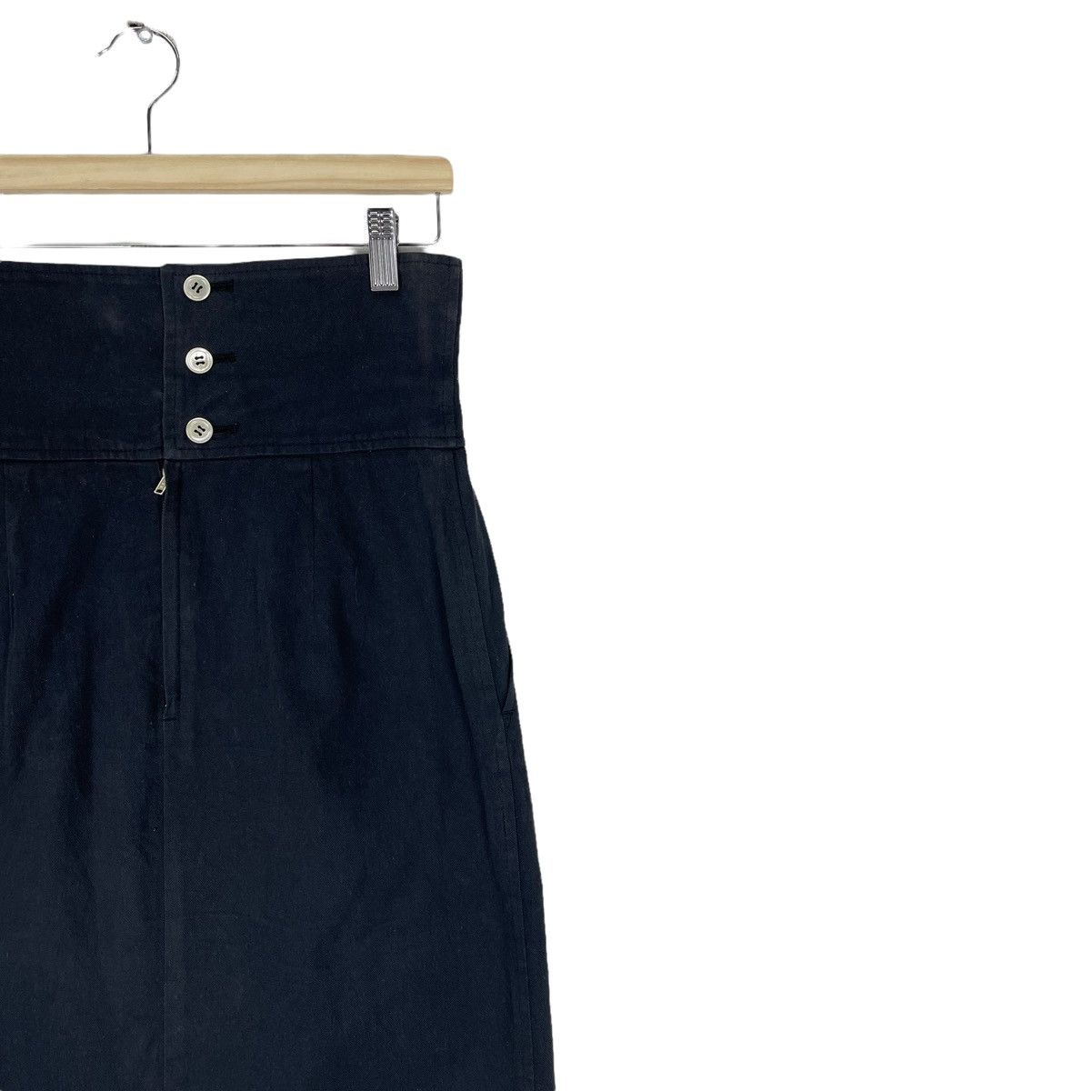 Comme des Garcons 🌟CDG TRICOT BUTTON LONG SKIRTS Size 28" / US 6 / IT 42 - 3 Thumbnail