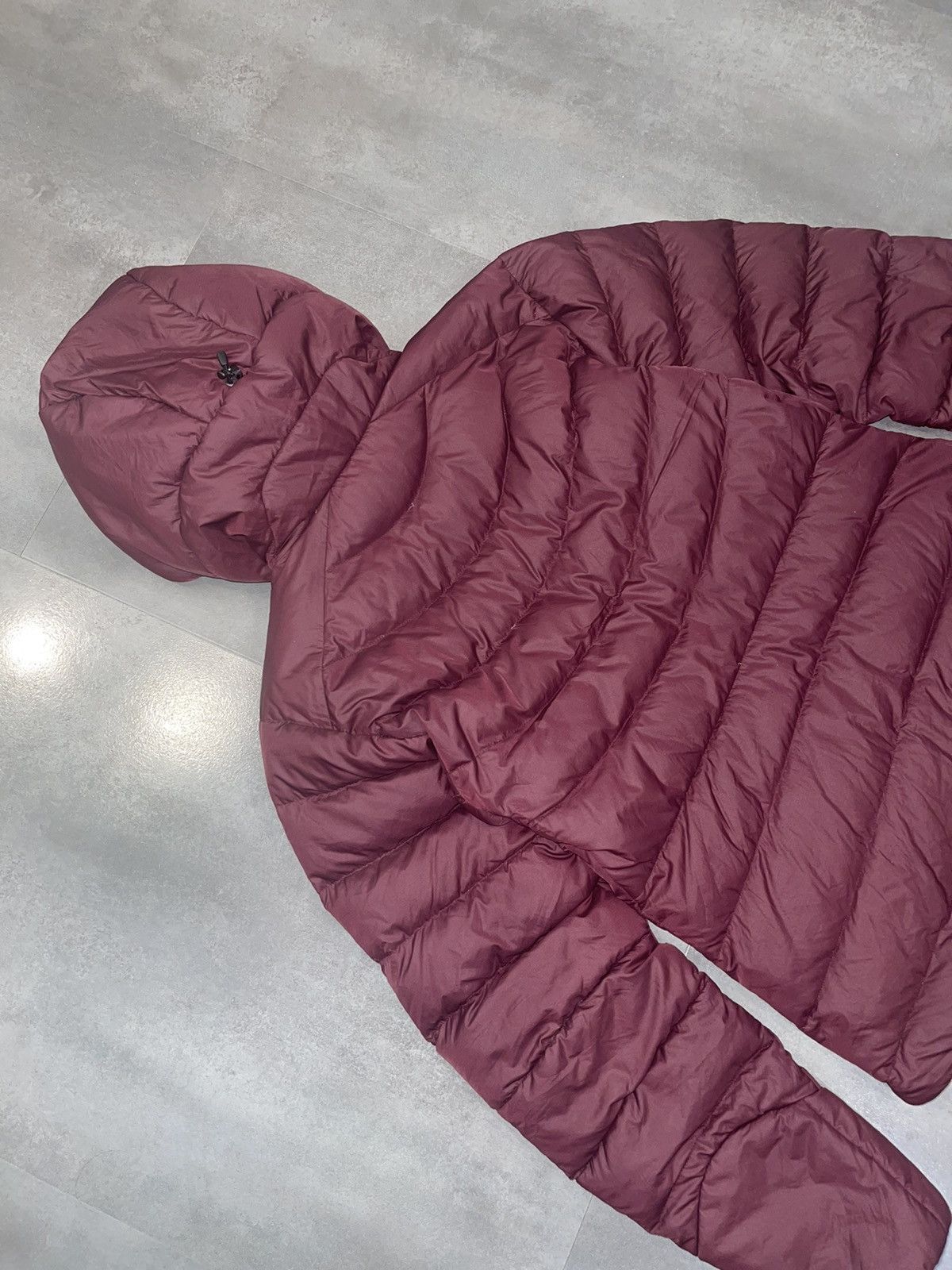 Arc'teryx Arc'Teryx Cerium Lt Hoody Technical Burgundy Puffer Jacket Size S / US 4 / IT 40 - 11 Thumbnail