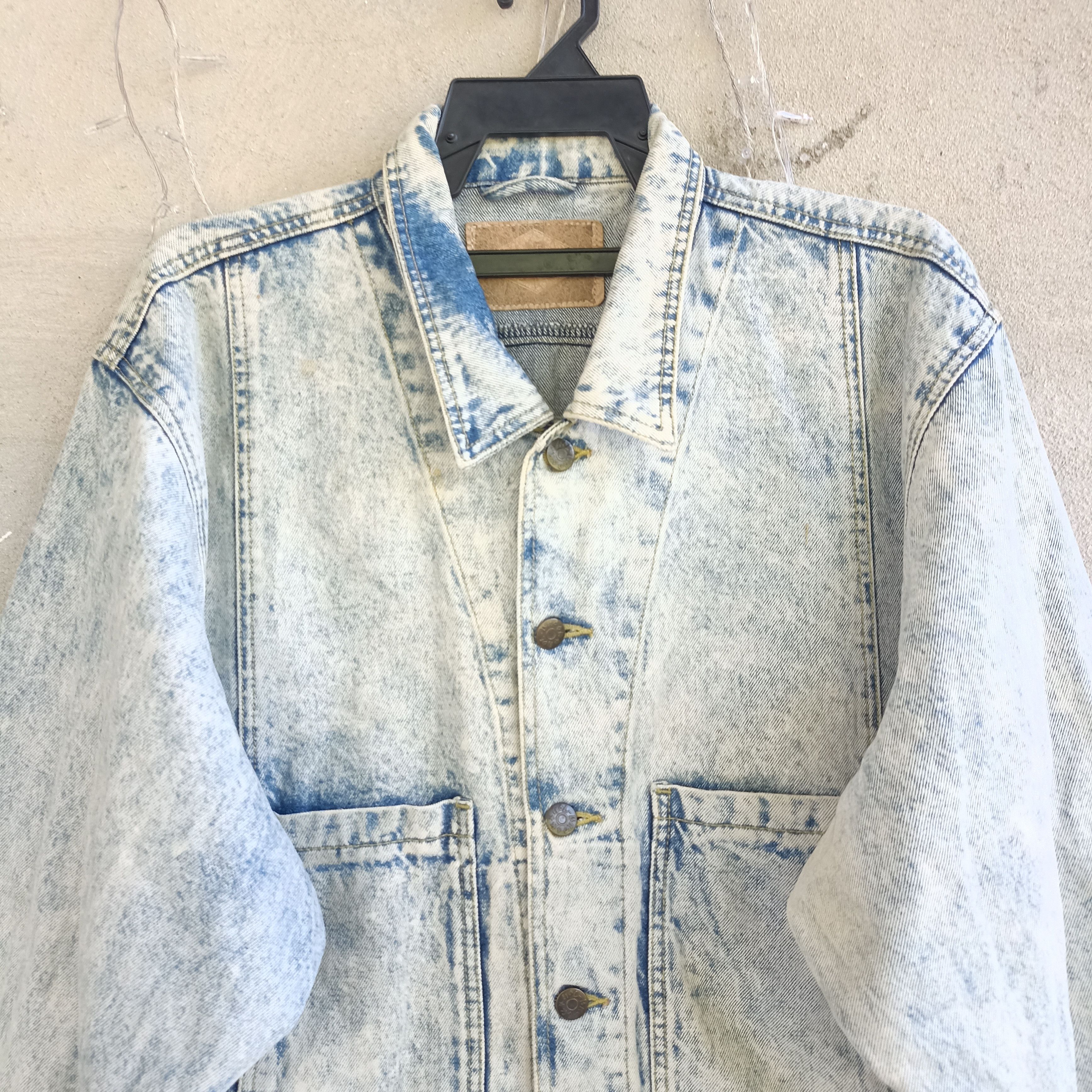 Japanese Brand × Vintage Vintage Hol Brook Faded Denim Jacket Size US L / EU 52-54 / 3 - 2 Thumbnail