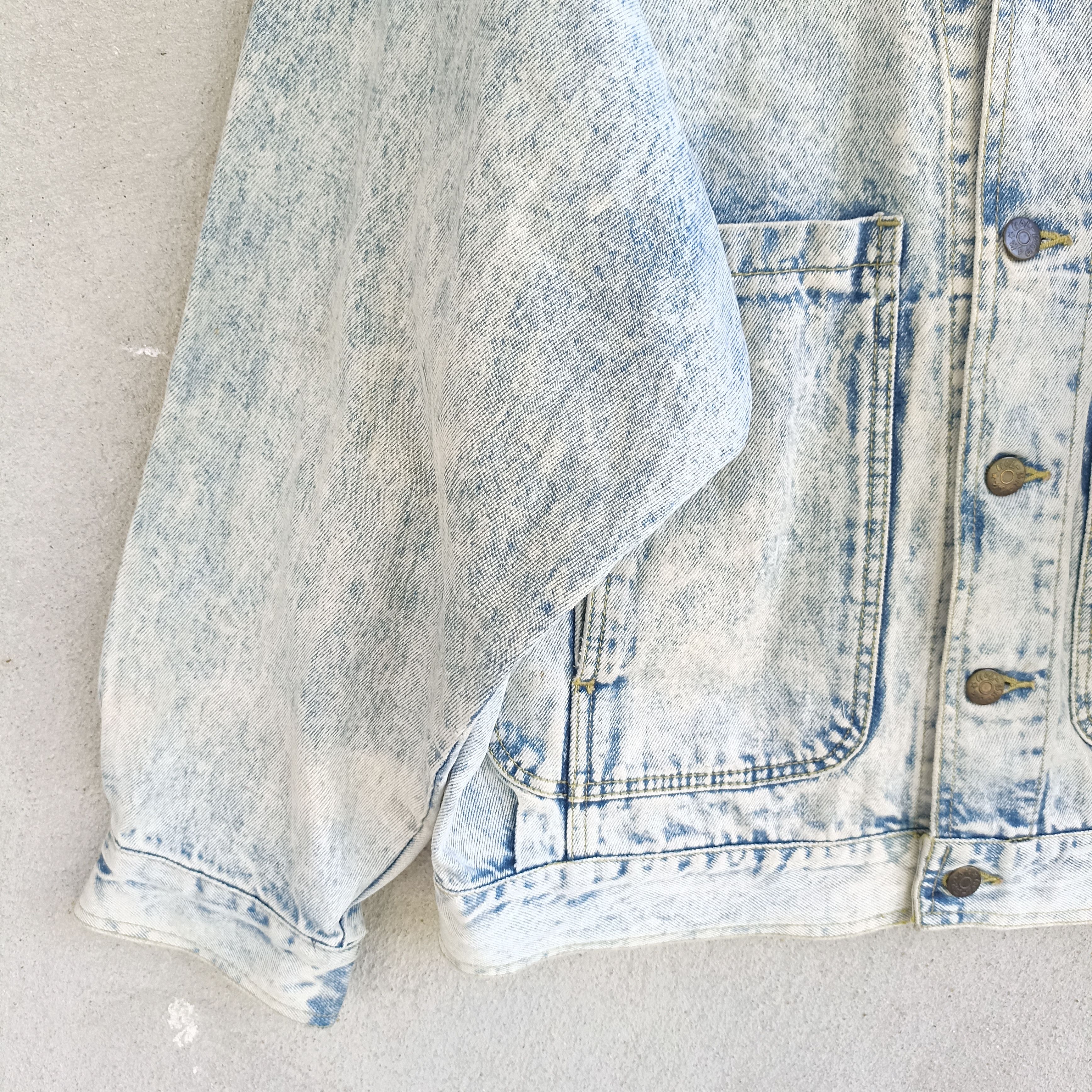 Japanese Brand × Vintage Vintage Hol Brook Faded Denim Jacket Size US L / EU 52-54 / 3 - 6 Thumbnail