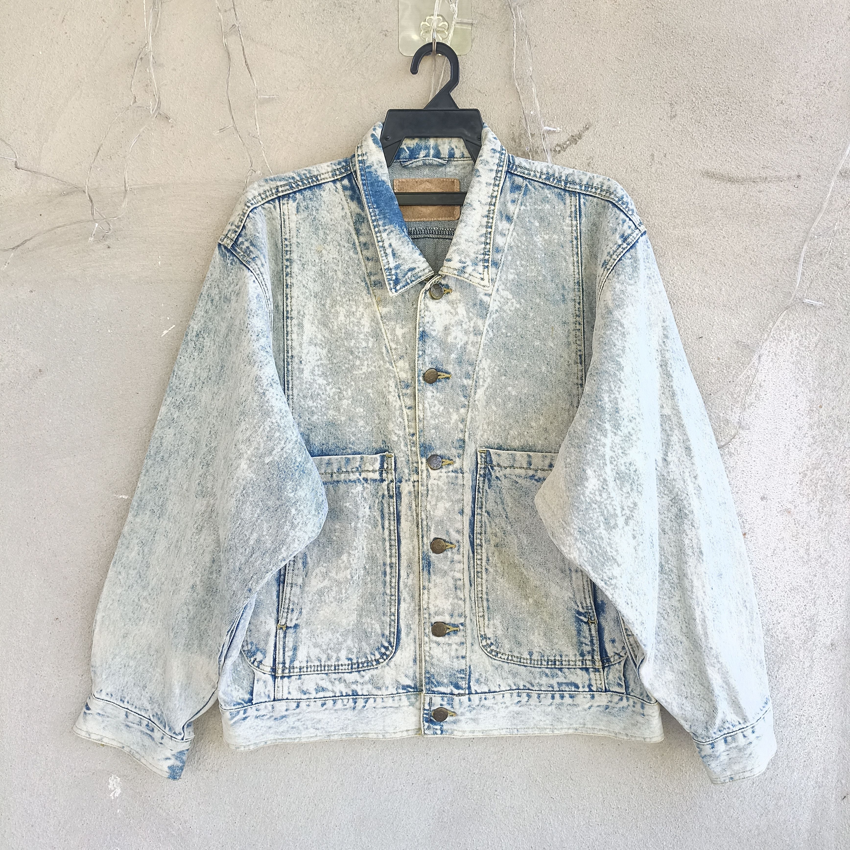Japanese Brand × Vintage Vintage Hol Brook Faded Denim Jacket Size US L / EU 52-54 / 3 - 1 Thumbnail