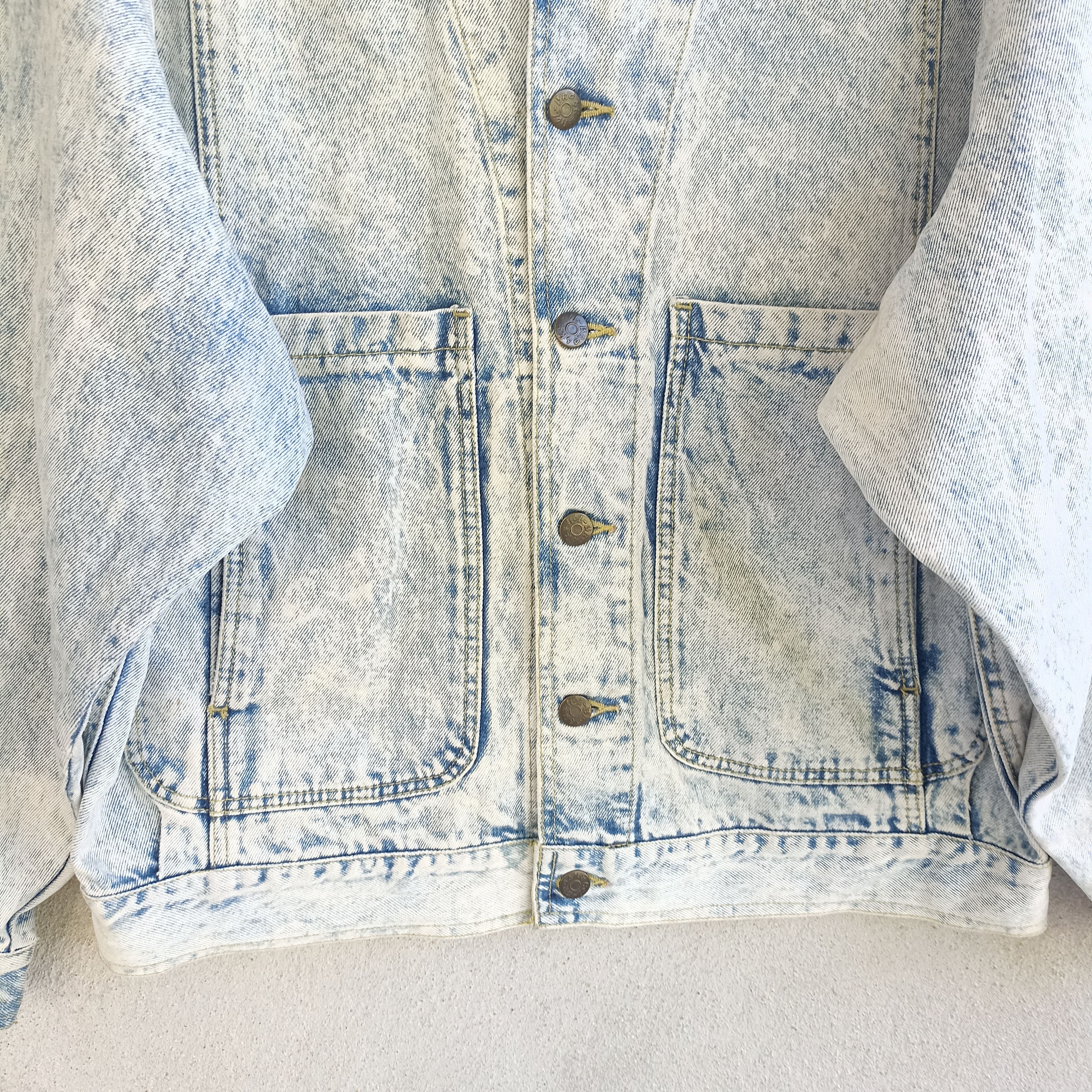 Japanese Brand × Vintage Vintage Hol Brook Faded Denim Jacket Size US L / EU 52-54 / 3 - 3 Thumbnail