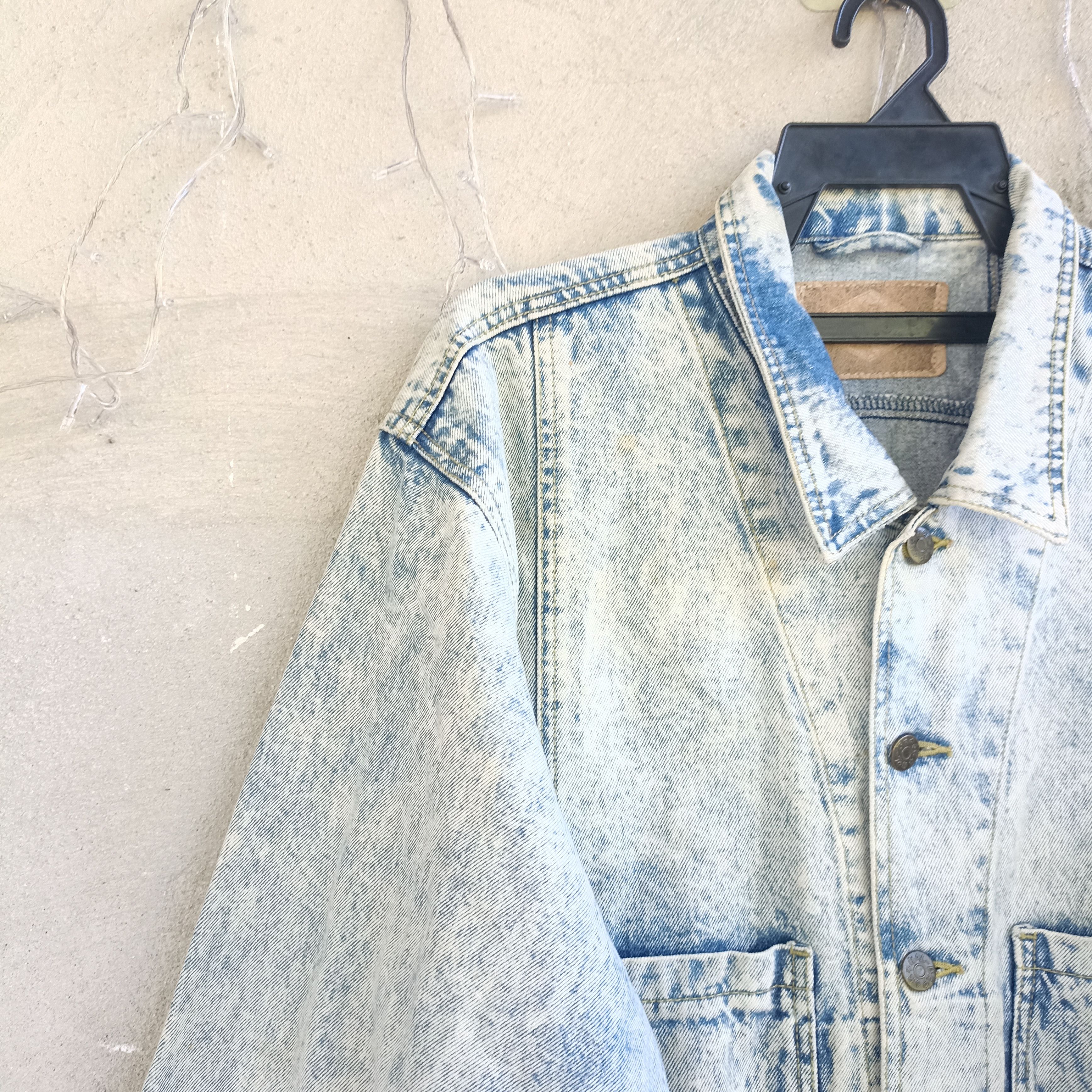 Japanese Brand × Vintage Vintage Hol Brook Faded Denim Jacket Size US L / EU 52-54 / 3 - 4 Thumbnail