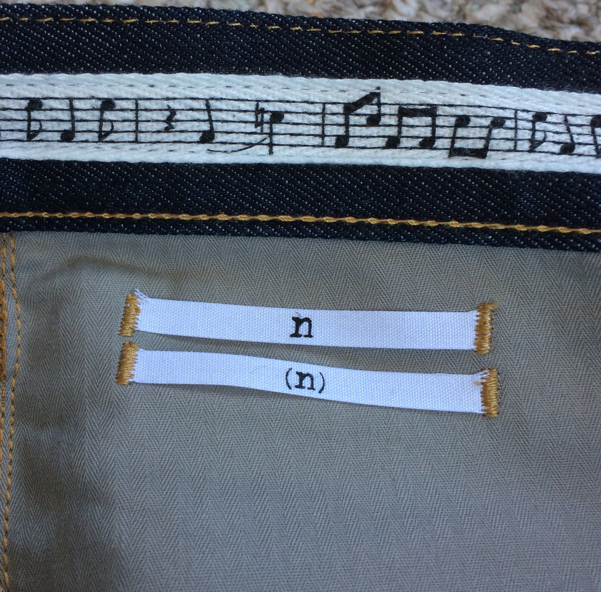 Number (N)ine × Playboy SS15 Number (N)ine x Playboy Patchwork Denim size 5 Size US 34 / EU 50 - 5 Thumbnail