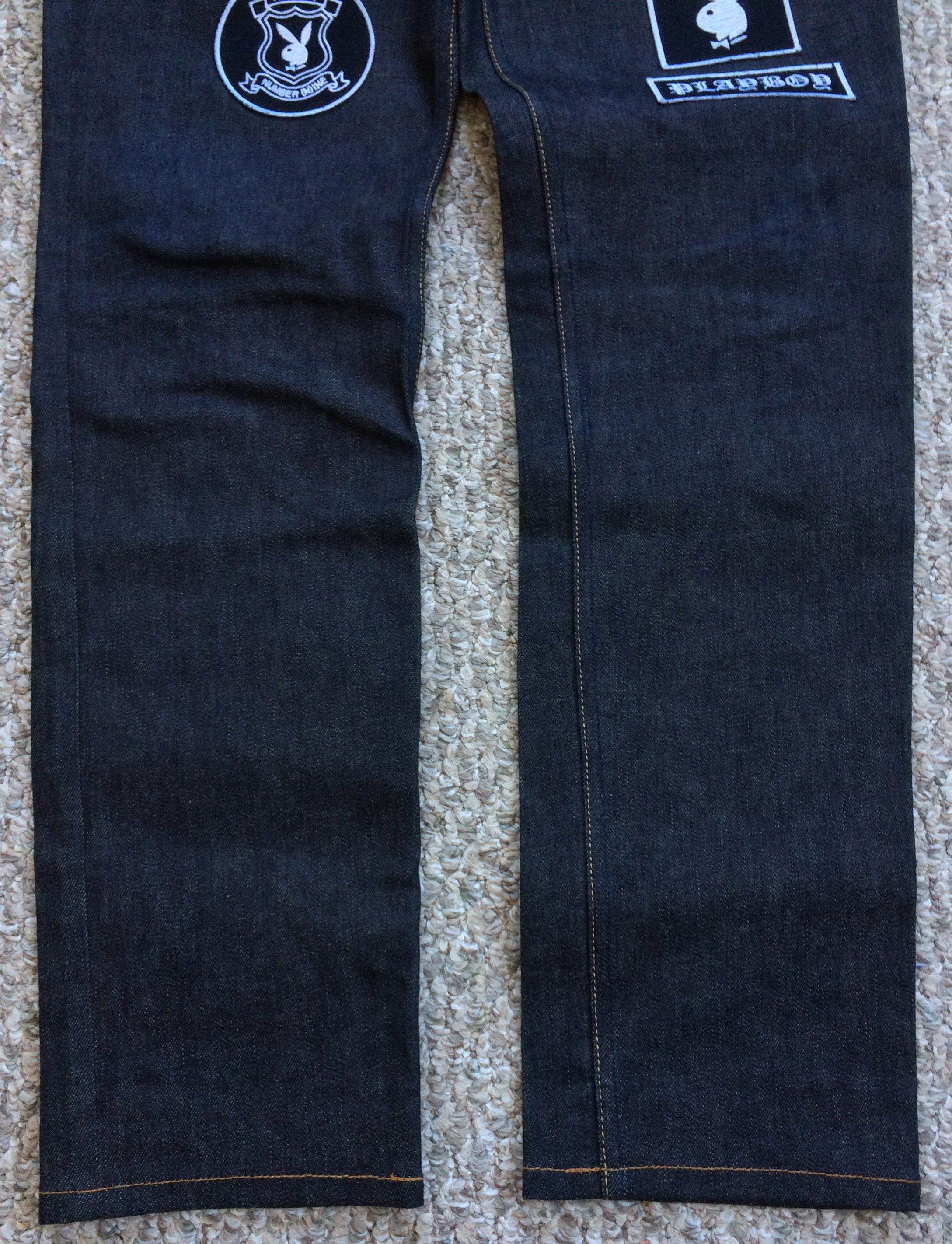 Number (N)ine × Playboy SS15 Number (N)ine x Playboy Patchwork Denim size 5 Size US 34 / EU 50 - 3 Thumbnail