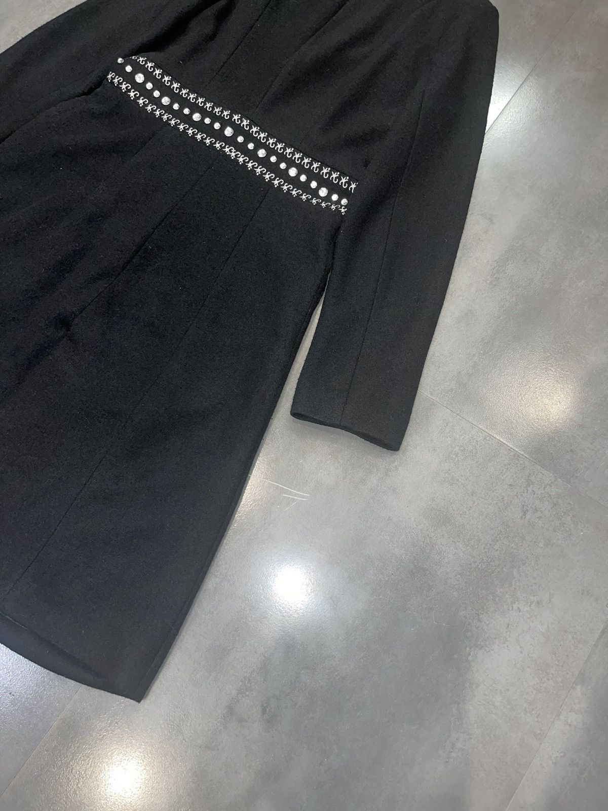 Miu Miu Miu Miu Crystal Embroidered Vintage Long Coat Size XS / US 0-2 / IT 36-38 - 10 Thumbnail