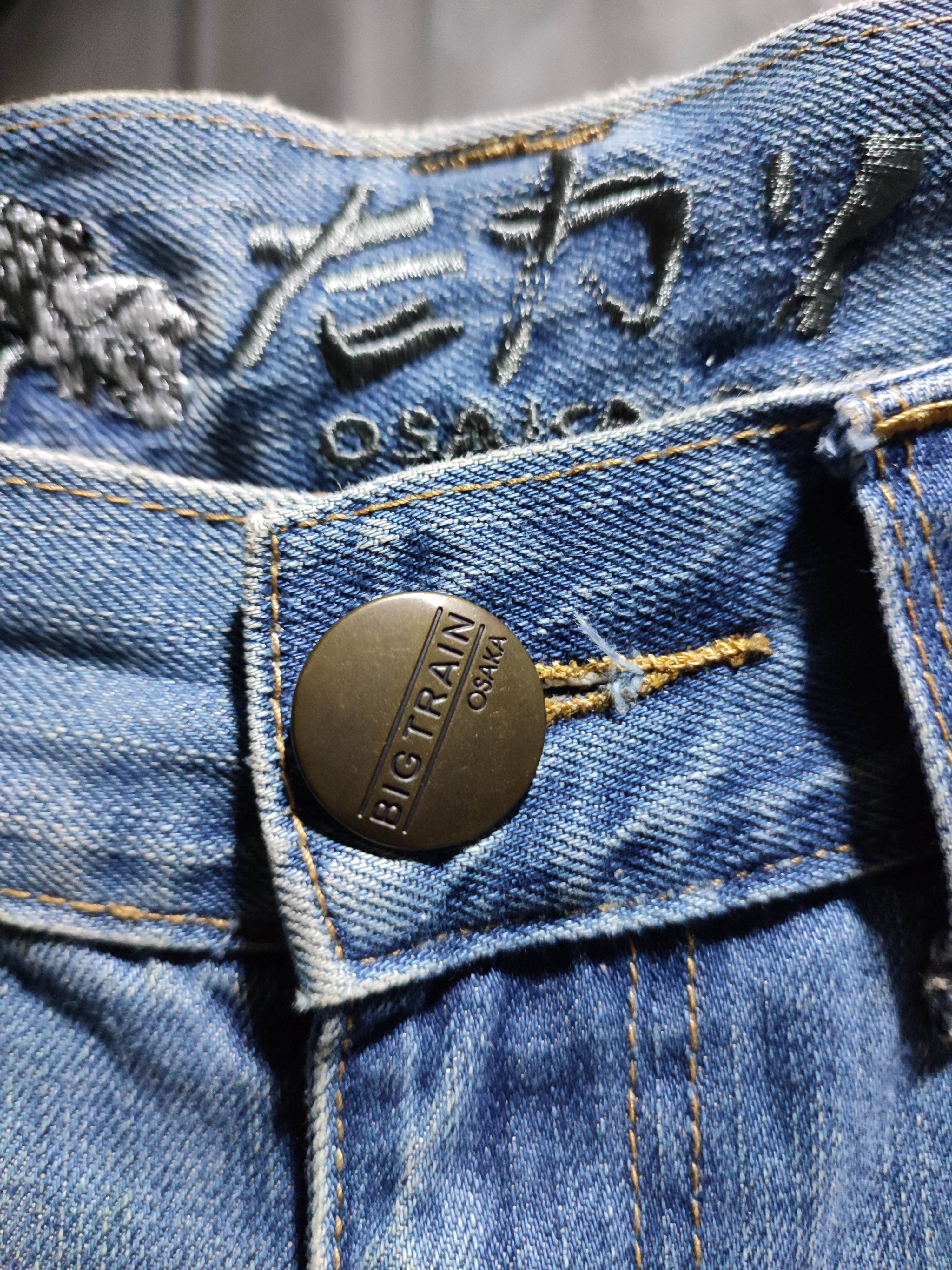 Japanese Brand 🔥Big Train Japanese Distressed Bootcut/ Flared Denim Size US 34 / EU 50 - 15 Thumbnail