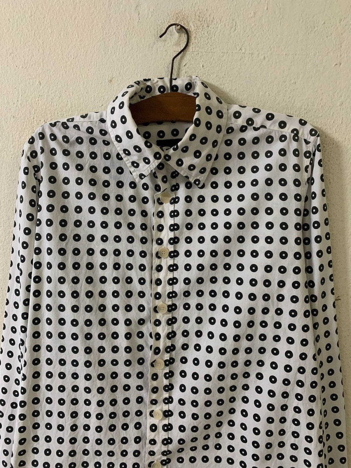 A.P.C. A.P.C Polka Dot Shirt Size US M / EU 48-50 / 2 - 4 Thumbnail