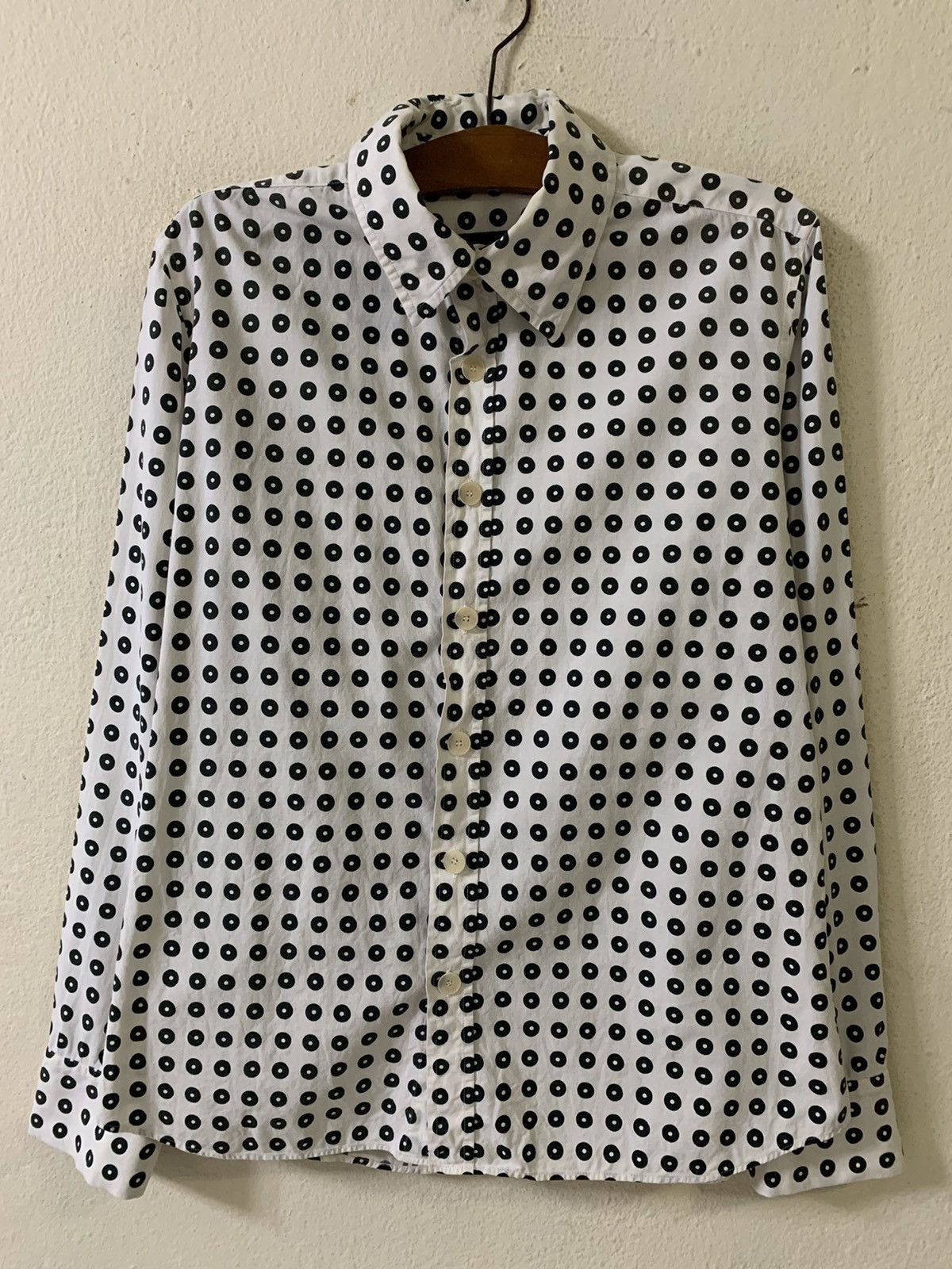A.P.C. A.P.C Polka Dot Shirt Size US M / EU 48-50 / 2 - 1 Thumbnail