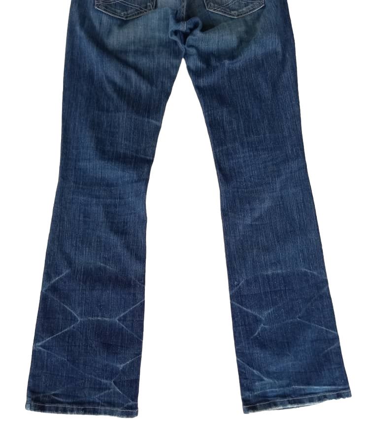 A|X Armani Exchange Distressed Flared Denim