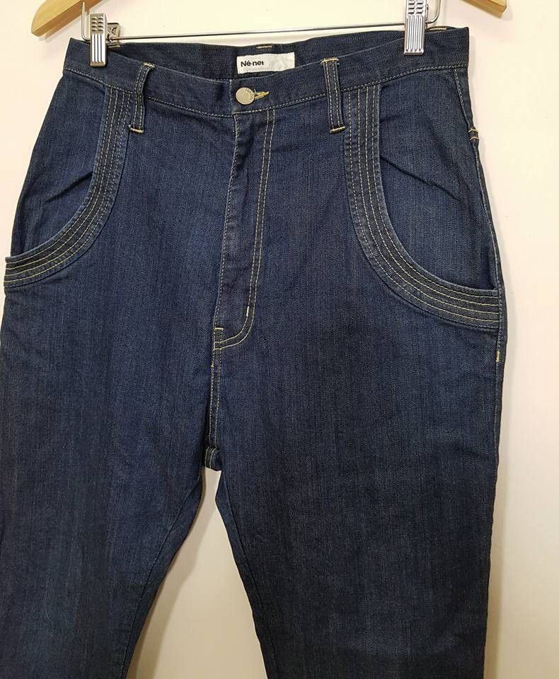 Designer × Issey Miyake Ne Net Drop Crotch Trousers Pants Size US 32 / EU 48 - 11 Thumbnail