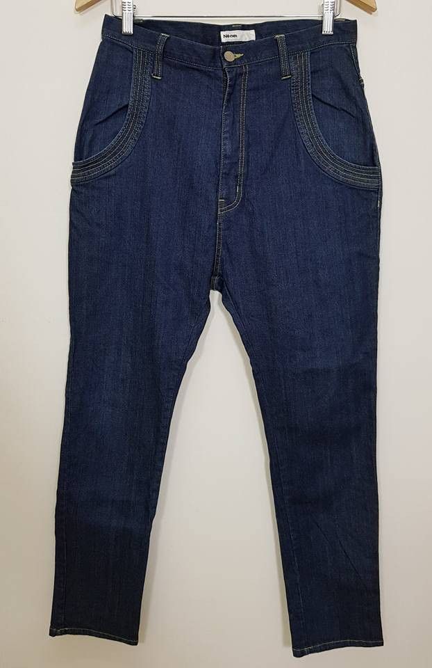 Designer × Issey Miyake Ne Net Drop Crotch Trousers Pants Size US 32 / EU 48 - 4 Thumbnail
