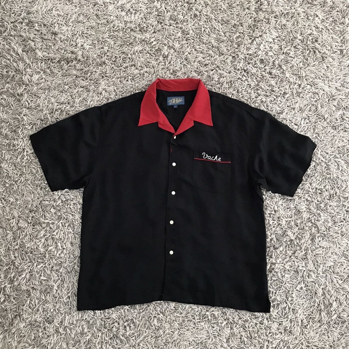 Japanese Brand Bowling Shirt by Vache Size US L / EU 52-54 / 3 - 1 Thumbnail