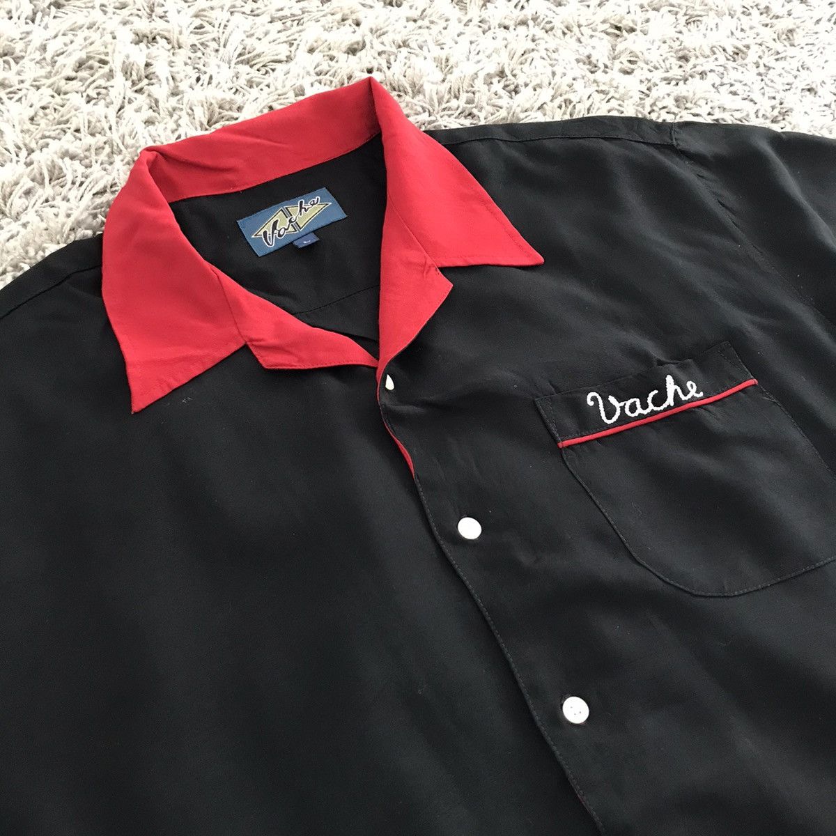 Japanese Brand Bowling Shirt by Vache Size US L / EU 52-54 / 3 - 2 Thumbnail