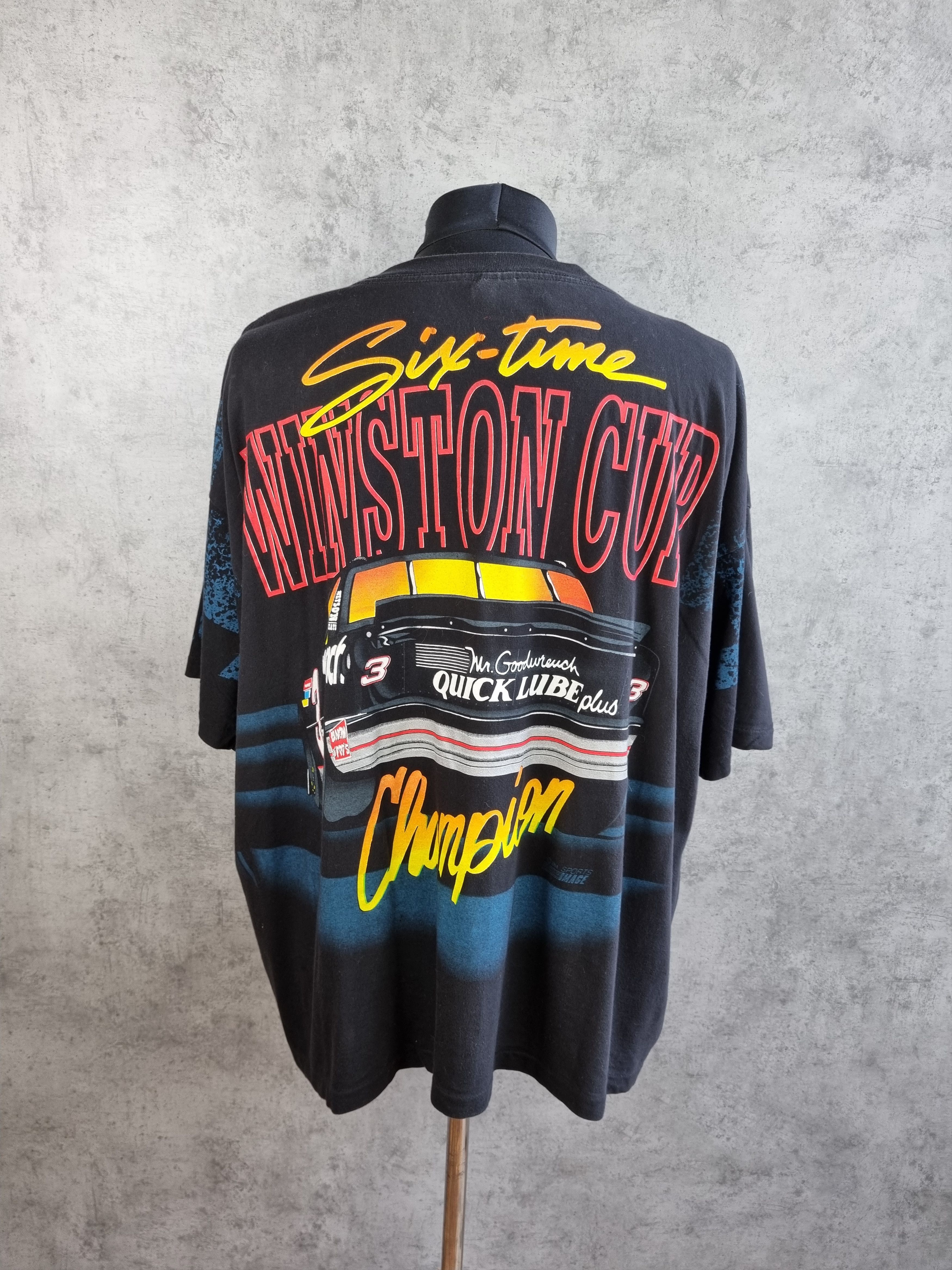 NASCAR Single Stitch 90s Winston Cup Big Logo Tee Shirt Size US XXL / EU 58 / 5 - 4 Thumbnail