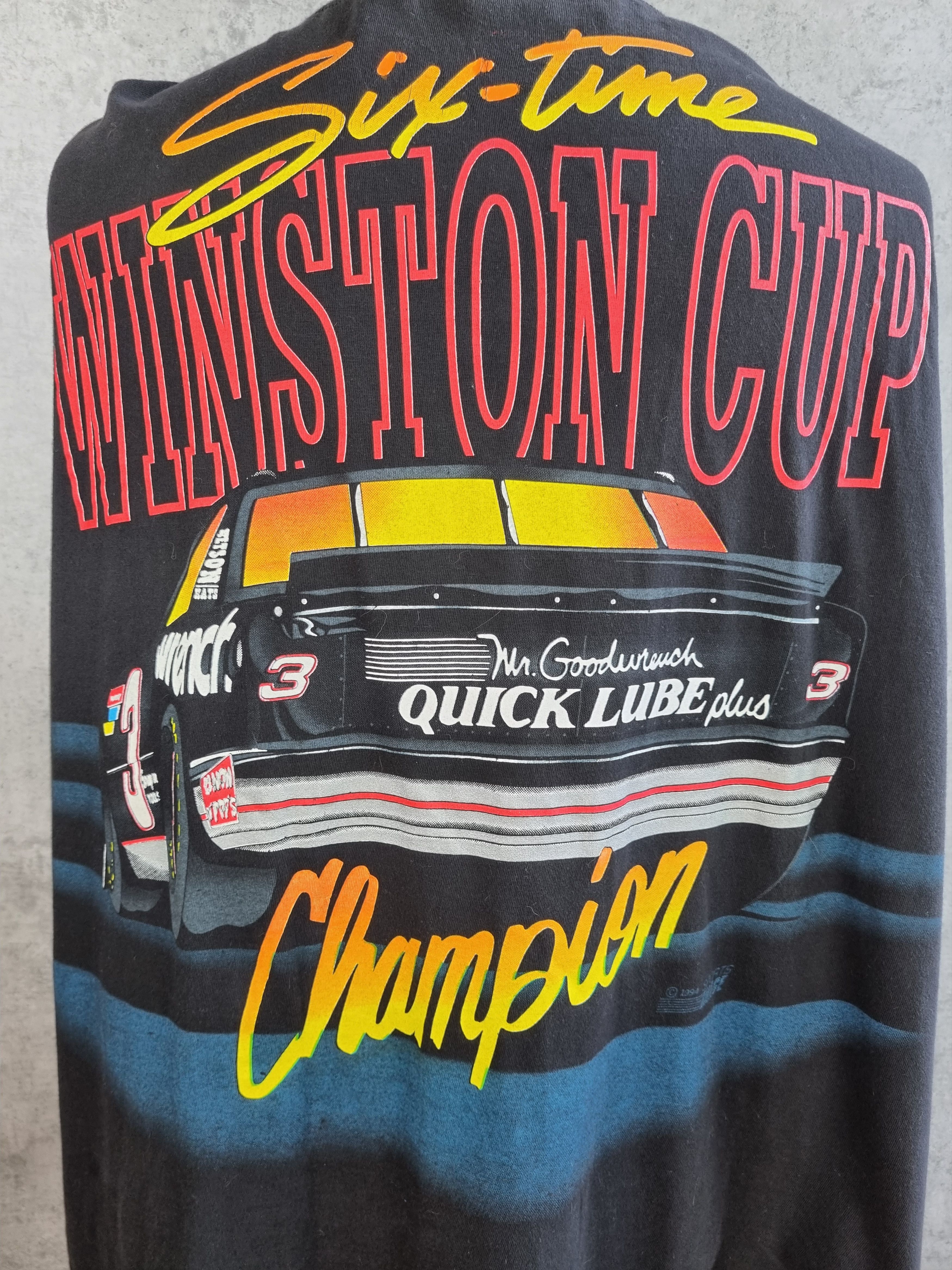 NASCAR Single Stitch 90s Winston Cup Big Logo Tee Shirt Size US XXL / EU 58 / 5 - 2 Thumbnail