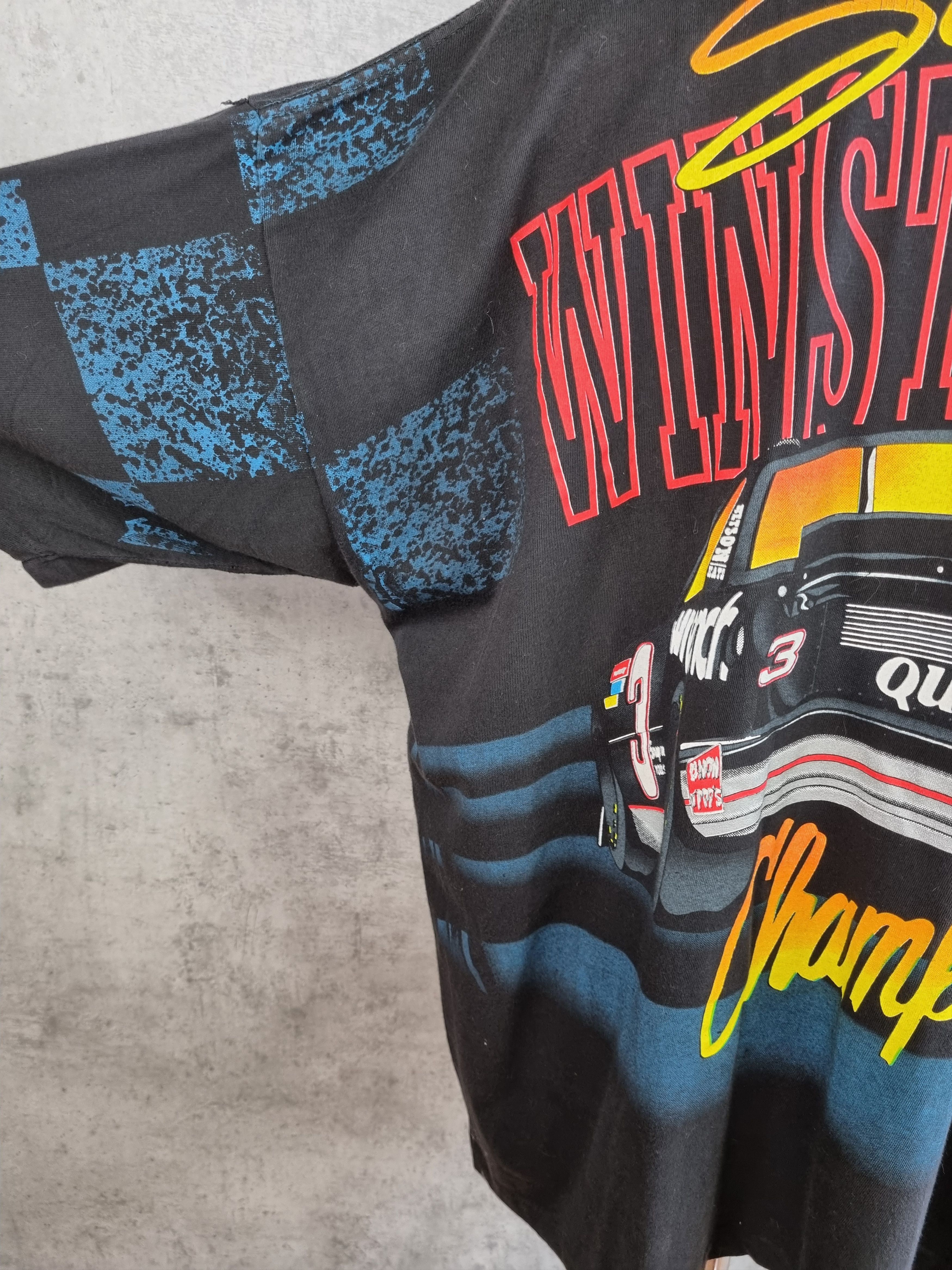NASCAR Single Stitch 90s Winston Cup Big Logo Tee Shirt Size US XXL / EU 58 / 5 - 6 Thumbnail