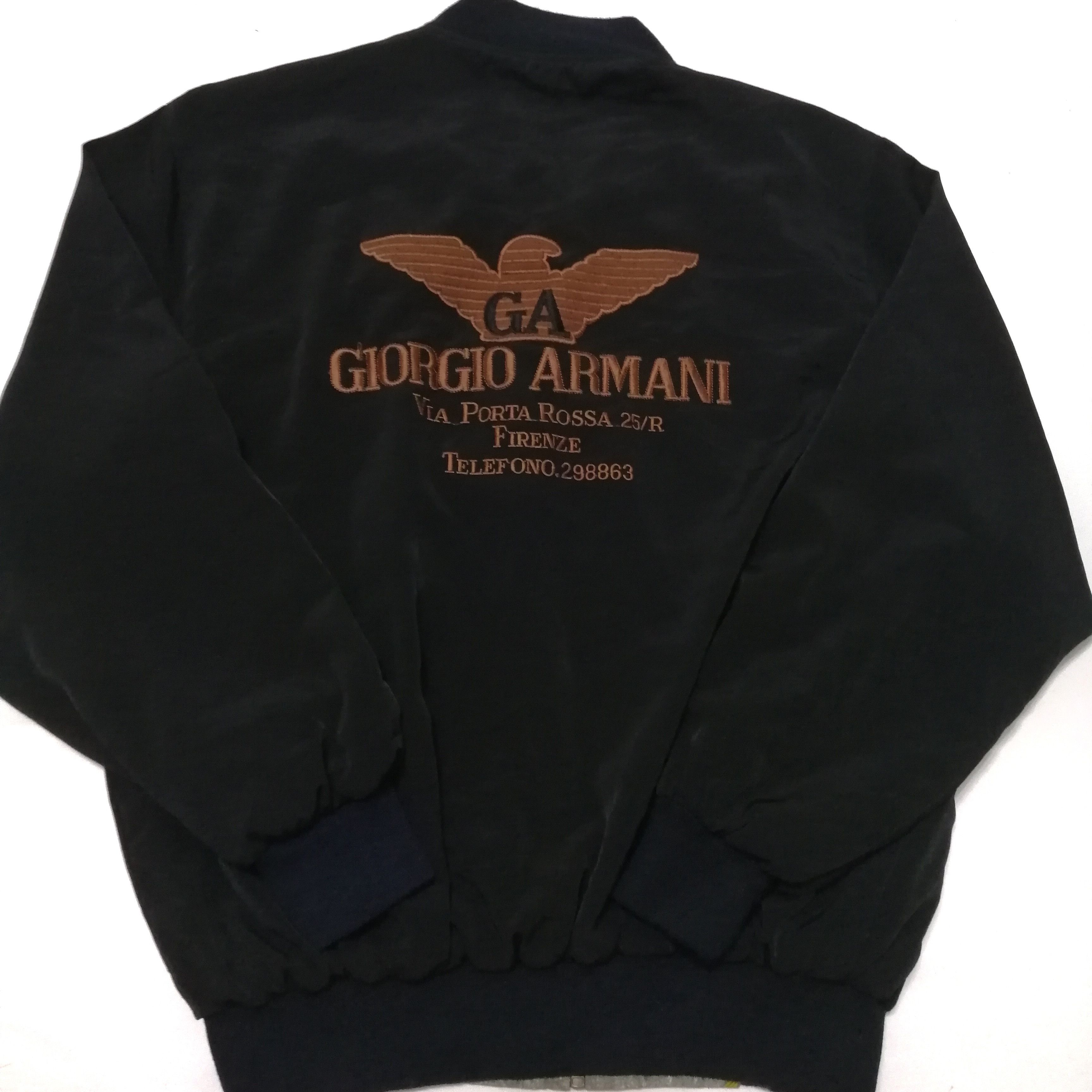 Giorgio Armani vintage 90s Giorgio Armani reversible baroque bomber jacket Size US M / EU 48-50 / 2 - 8 Thumbnail