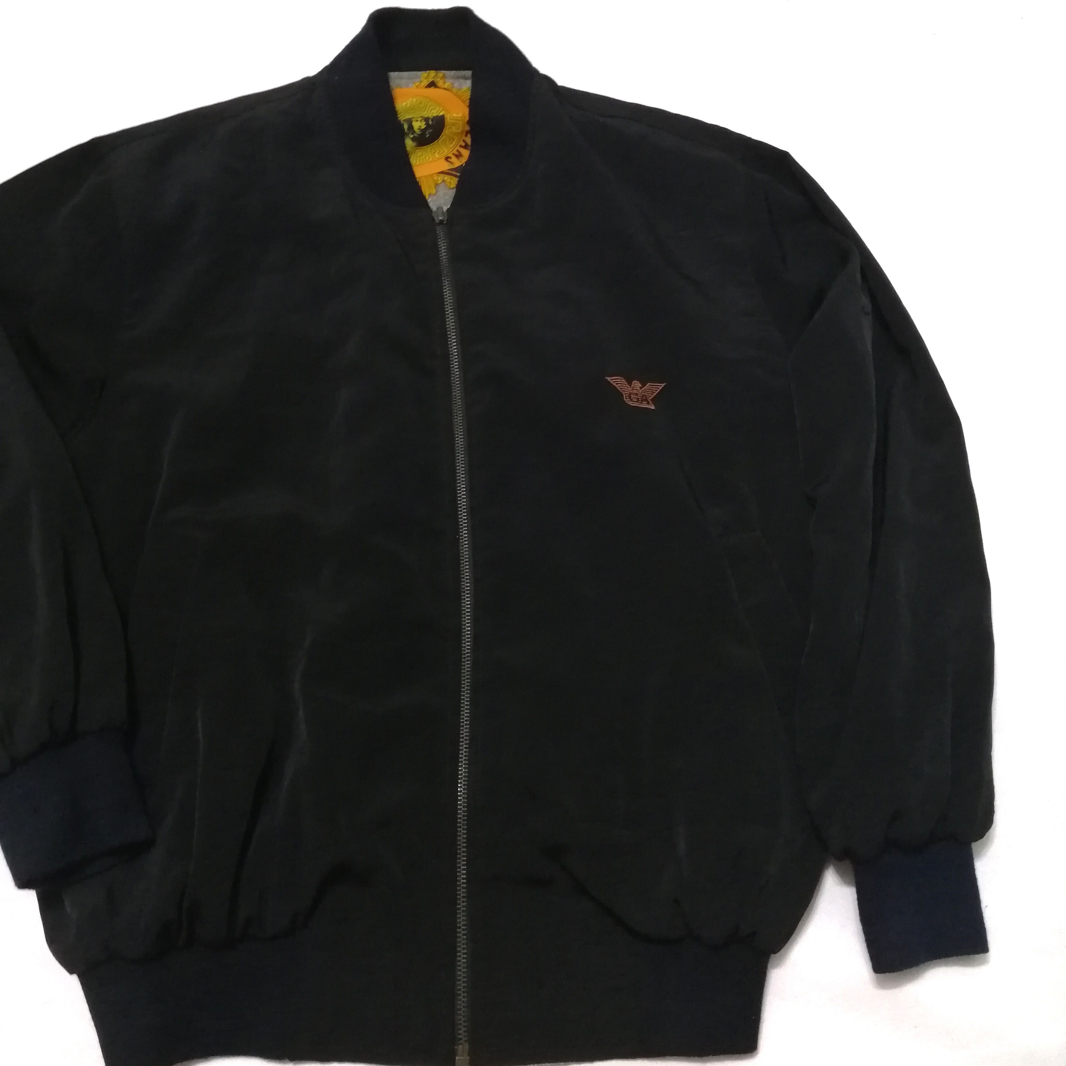 Giorgio Armani vintage 90s Giorgio Armani reversible baroque bomber jacket Size US M / EU 48-50 / 2 - 7 Thumbnail