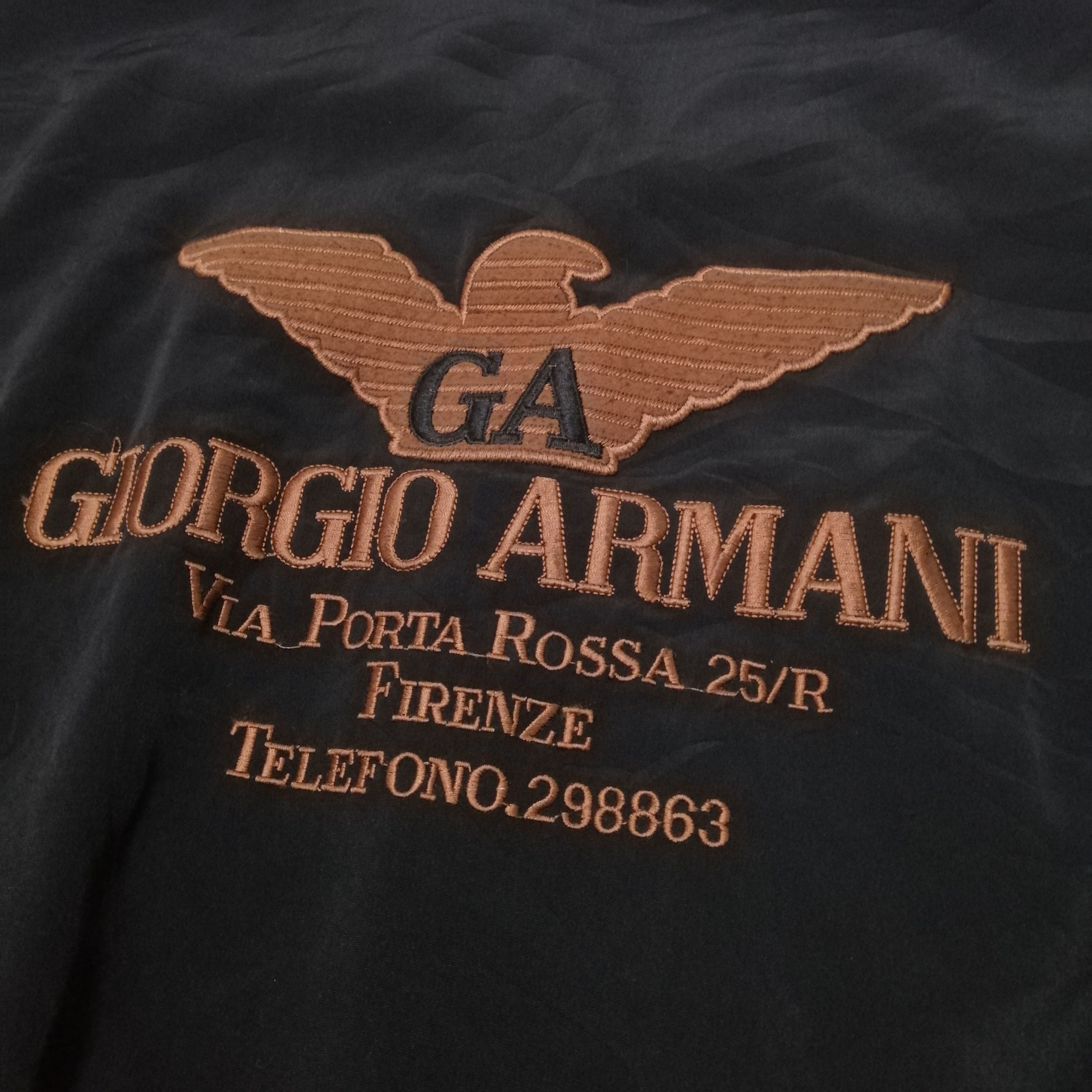 Giorgio Armani vintage 90s Giorgio Armani reversible baroque bomber jacket Size US M / EU 48-50 / 2 - 9 Thumbnail