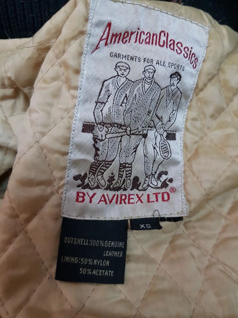 Avirex Vintage Avirex USA Varsity Leather Size US M / EU 48-50 / 2 - 11 Thumbnail